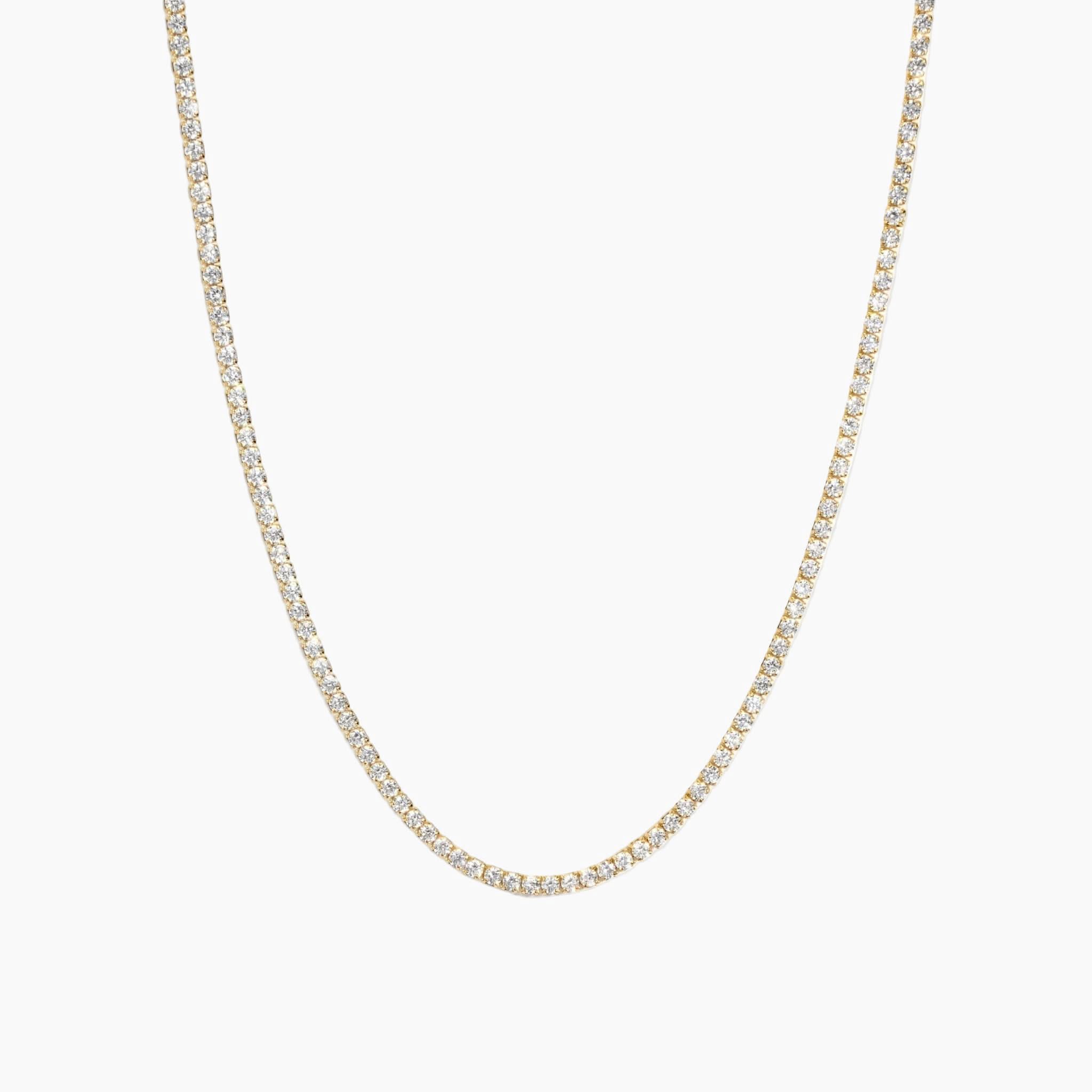 2mm Tennis Necklace - AYUNA