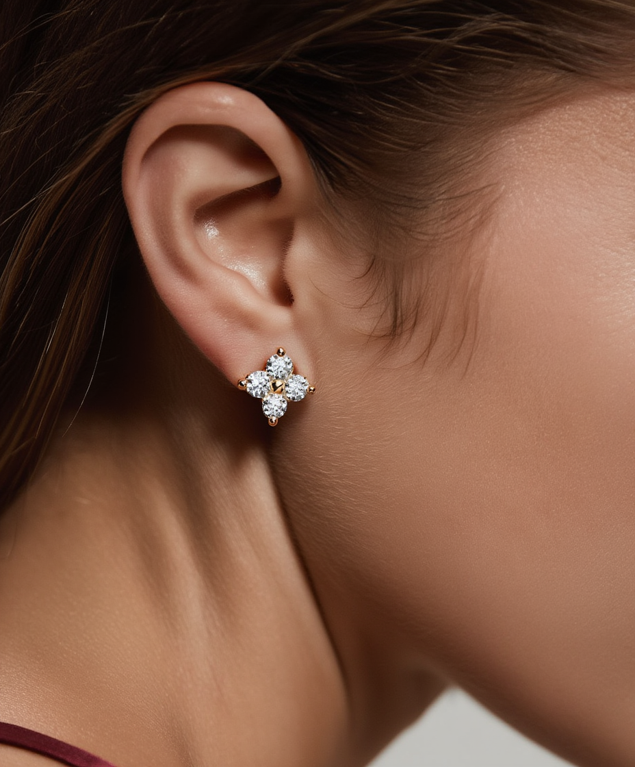 Loria Studs - Gold