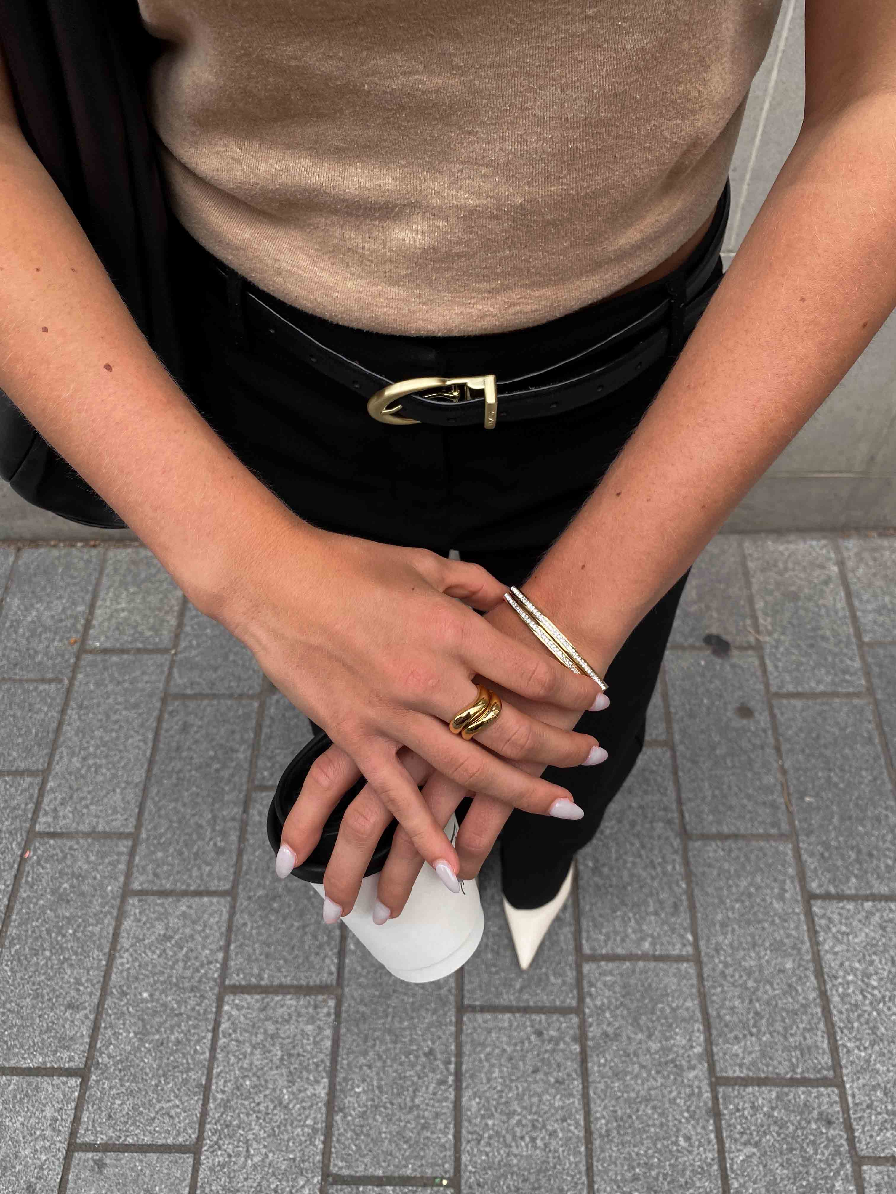 Evie Bangle - Gold