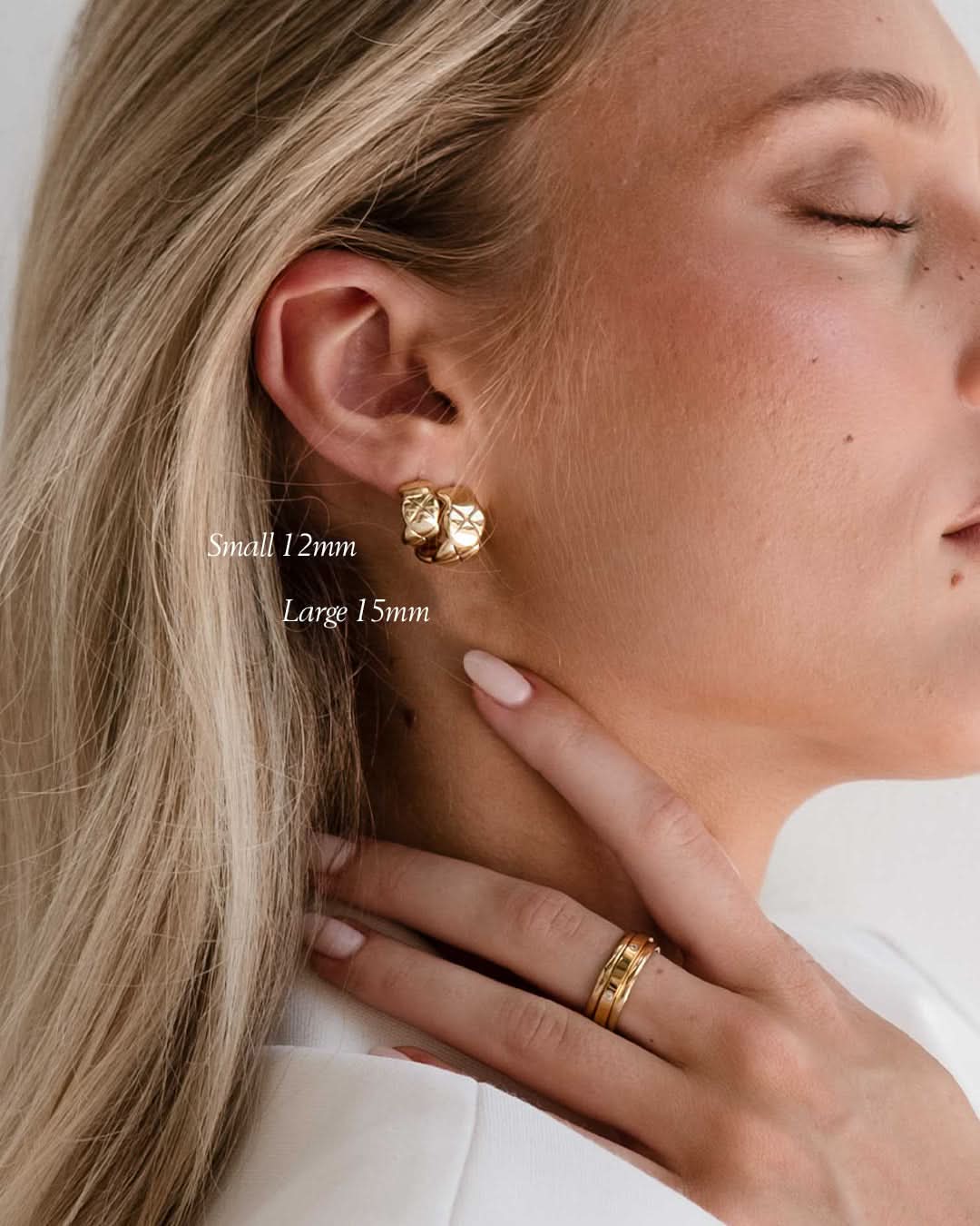 Kelly Hoops - Gold