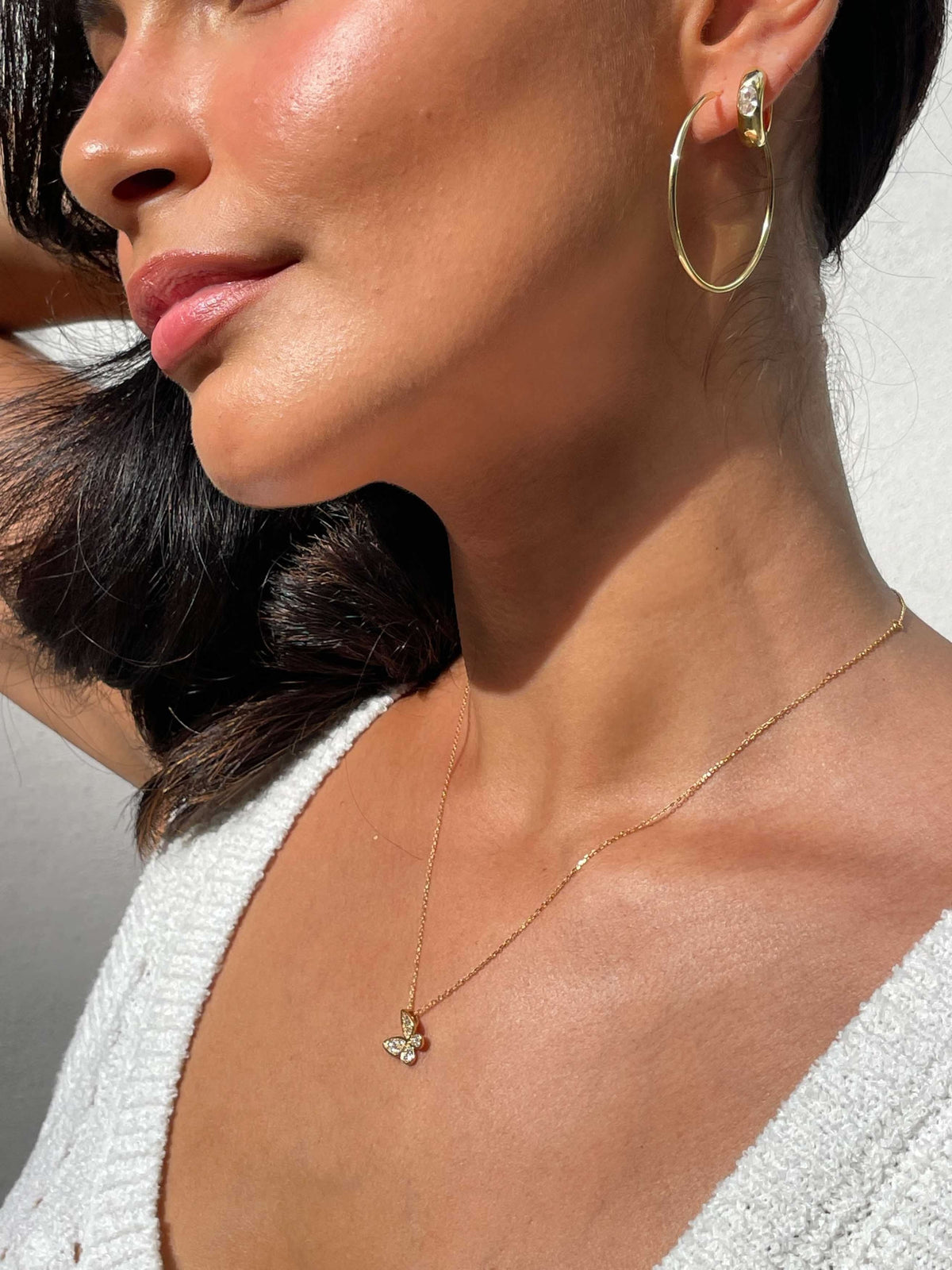 Flynn Hoops - Gold