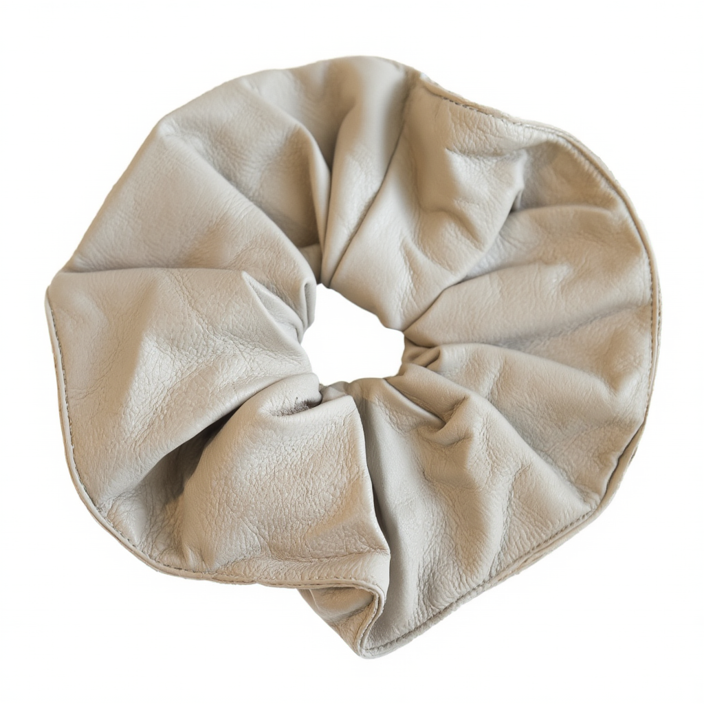 Scrunchie PU Offwhite