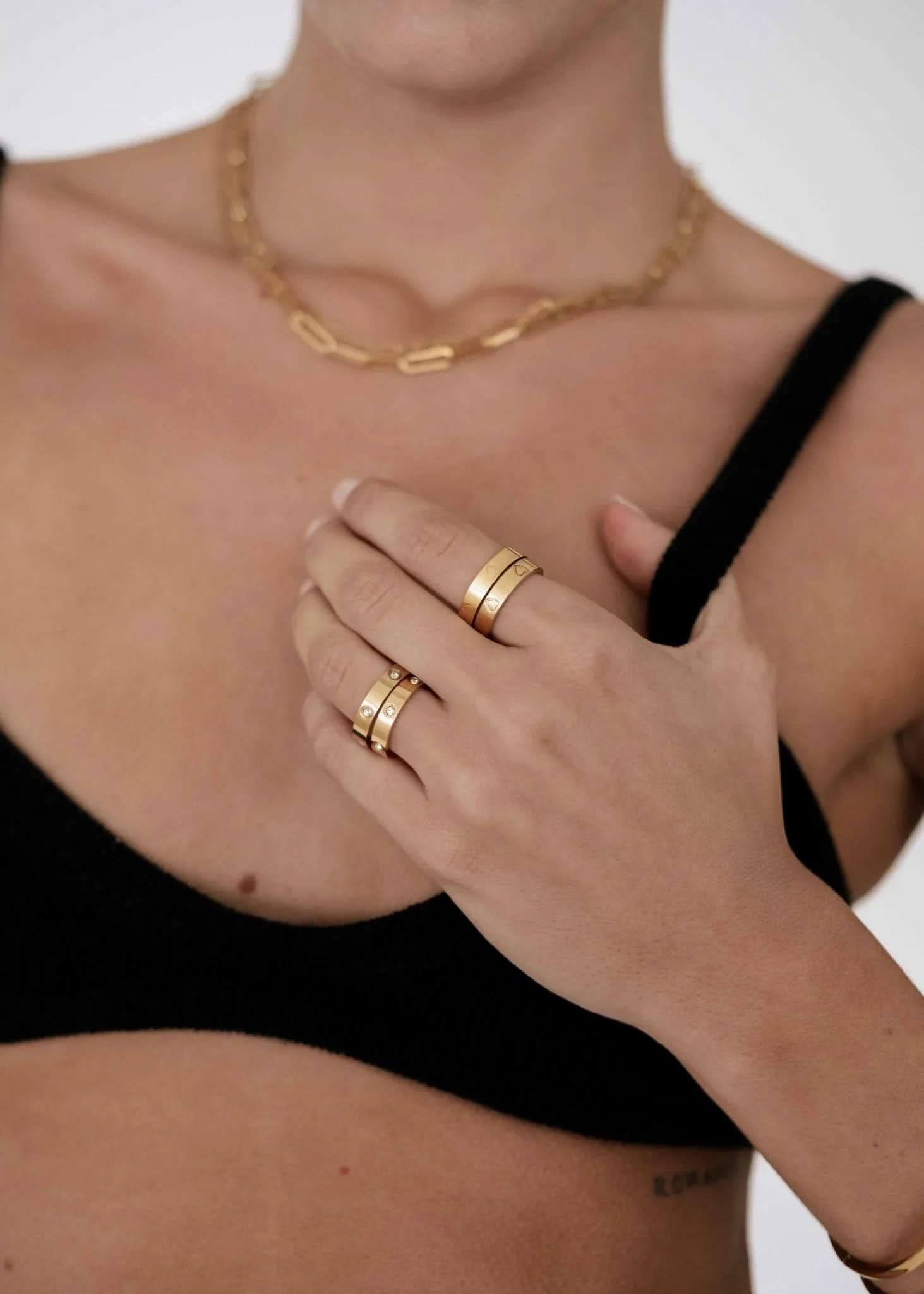 Amore Ring - Gold - AYUNA