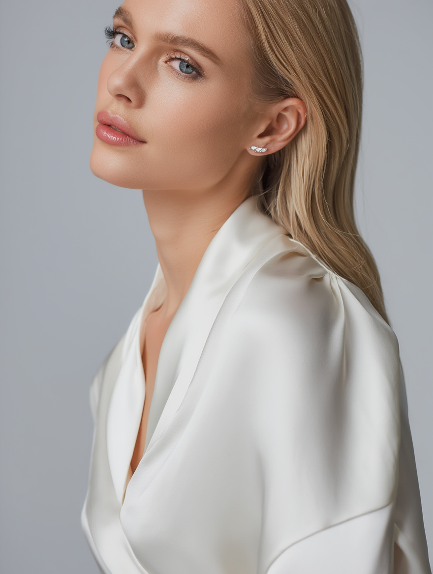 Posie Earrings - Silver