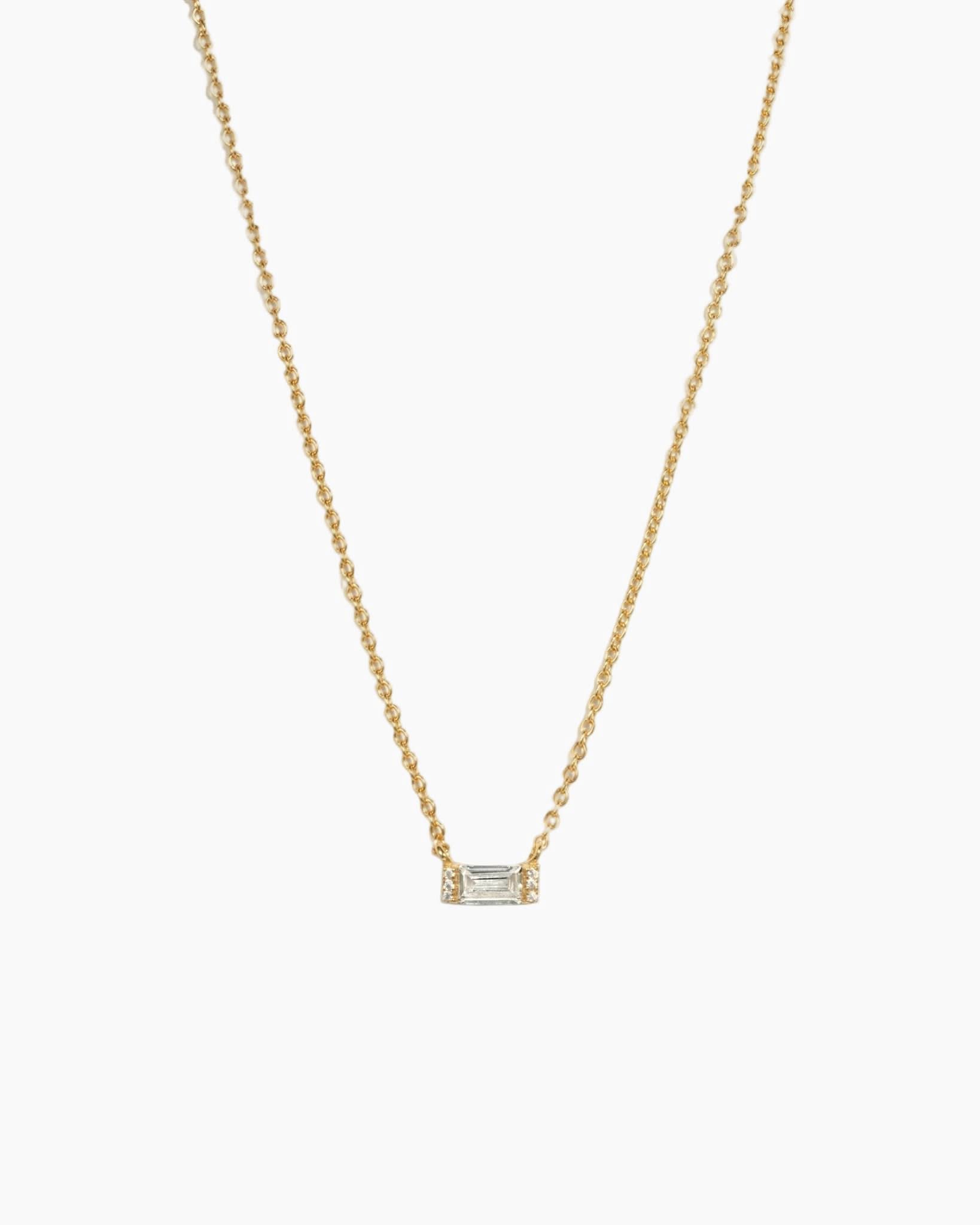 Baguette Necklace - AYUNA