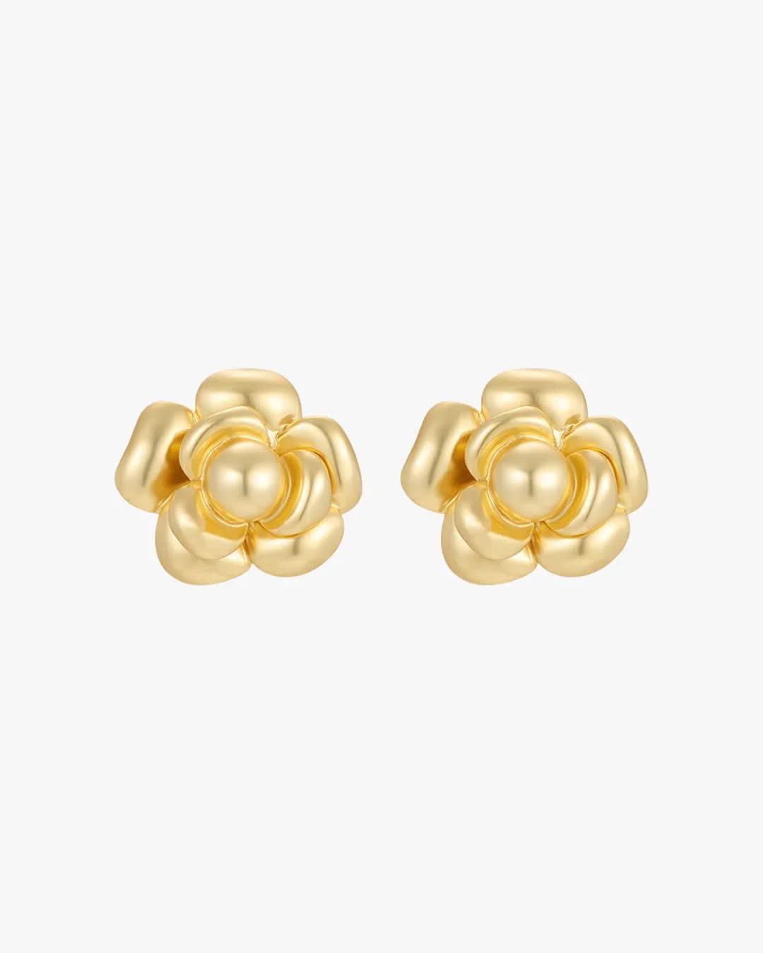 Belle Earrings - Gold - AYUNA