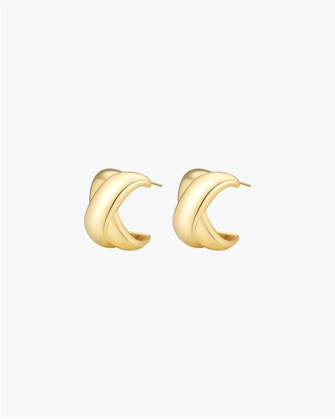 Chelsea Hoops - Gold - AYUNA