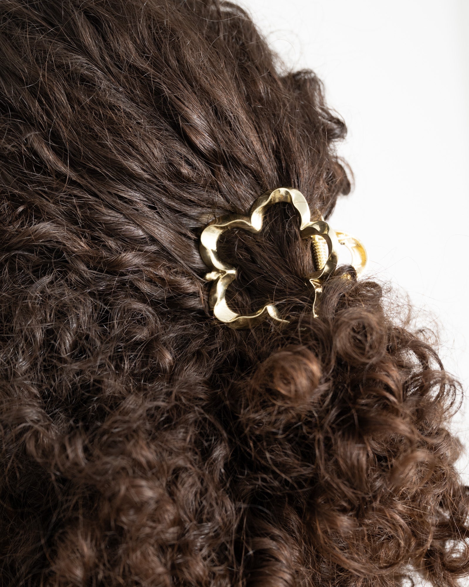 Claw Clip Blossom Gold
