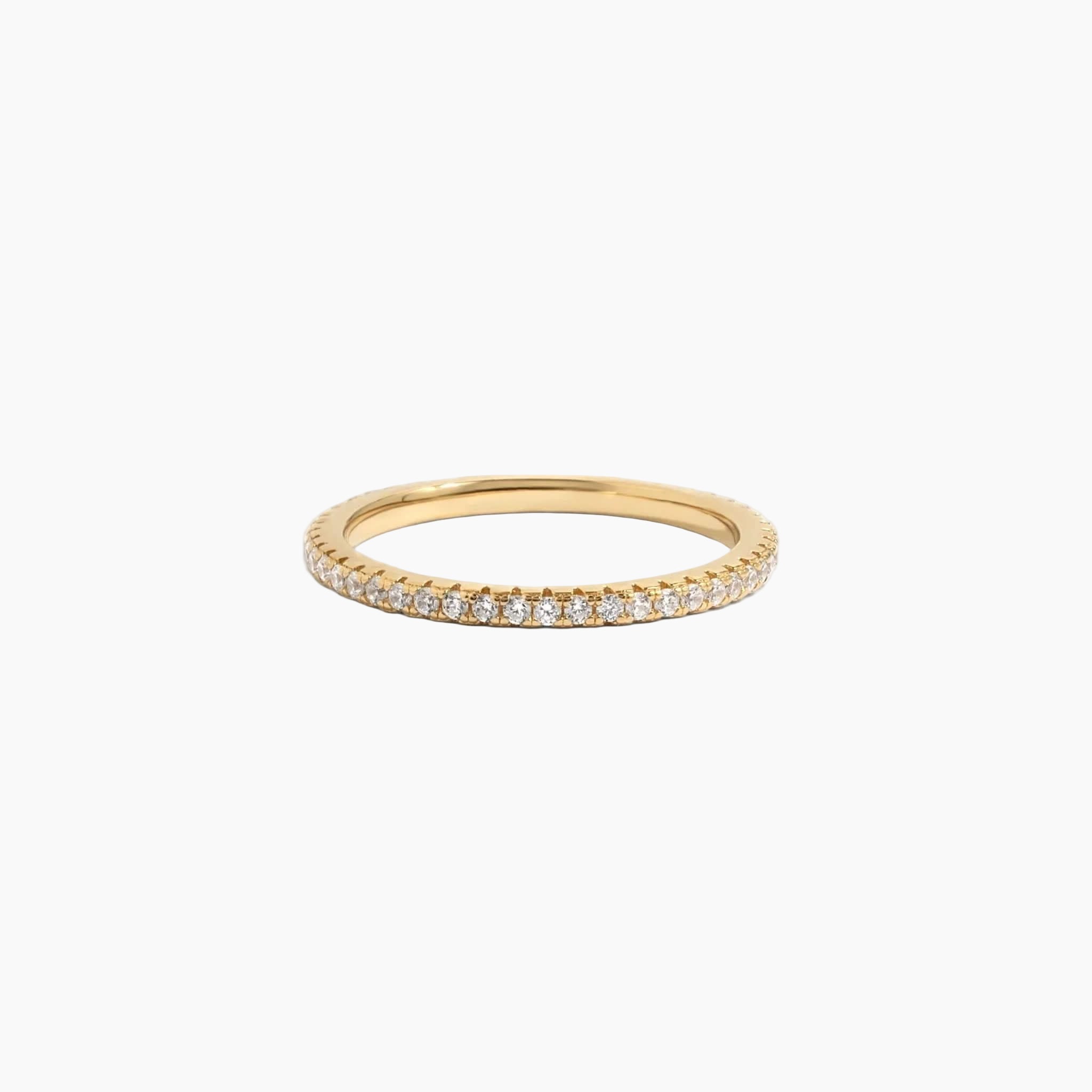 CZ Eternity Ring - AYUNA