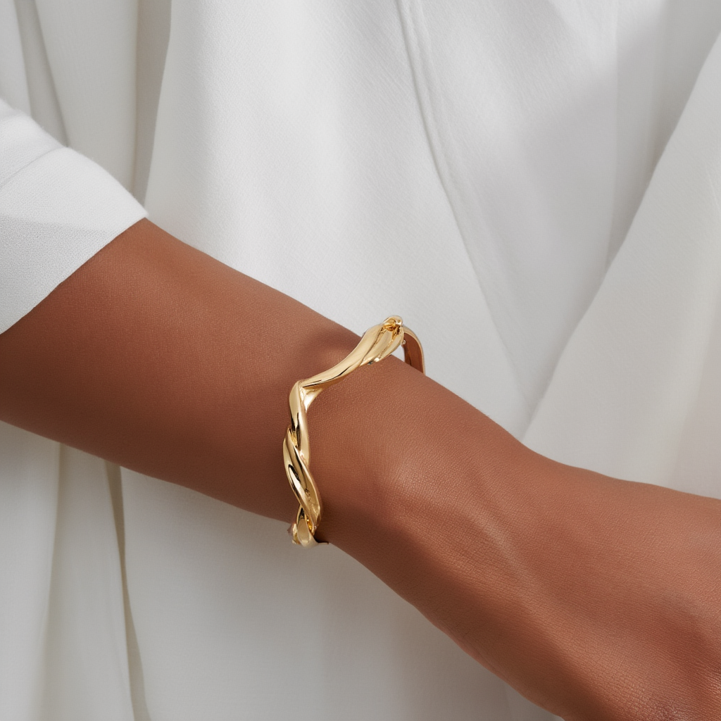 Twist Wave Bracelet