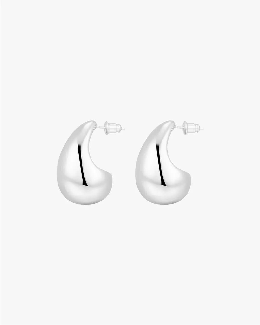 Darcy Earrings - Silver - AYUNA