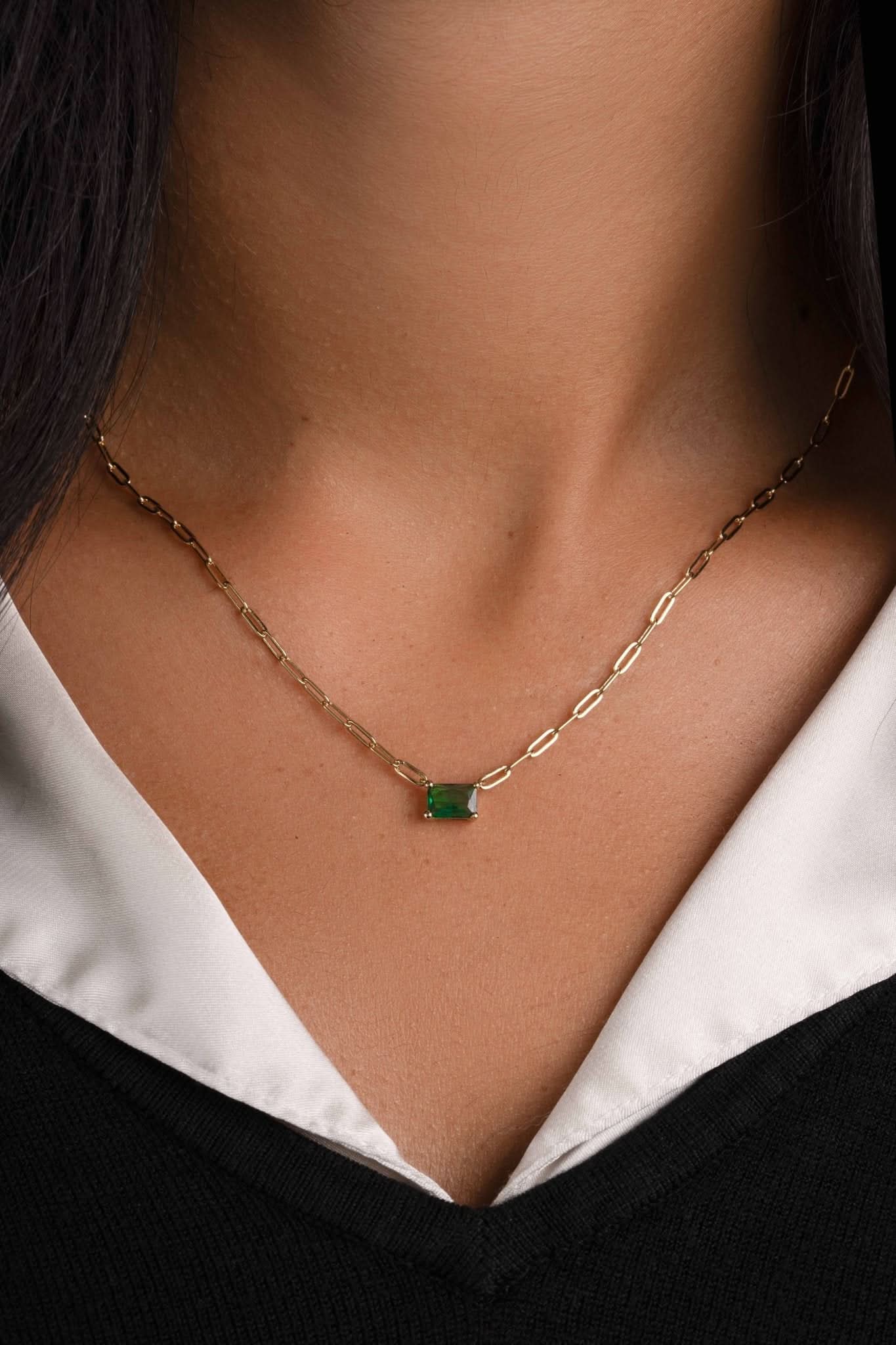 Emerald Necklace - AYUNA