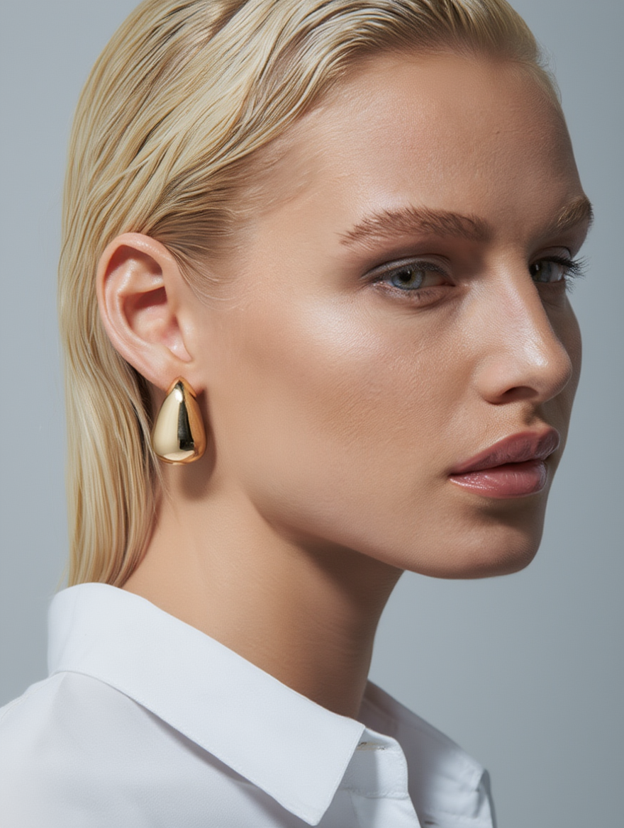 Rome Earrings - Gold