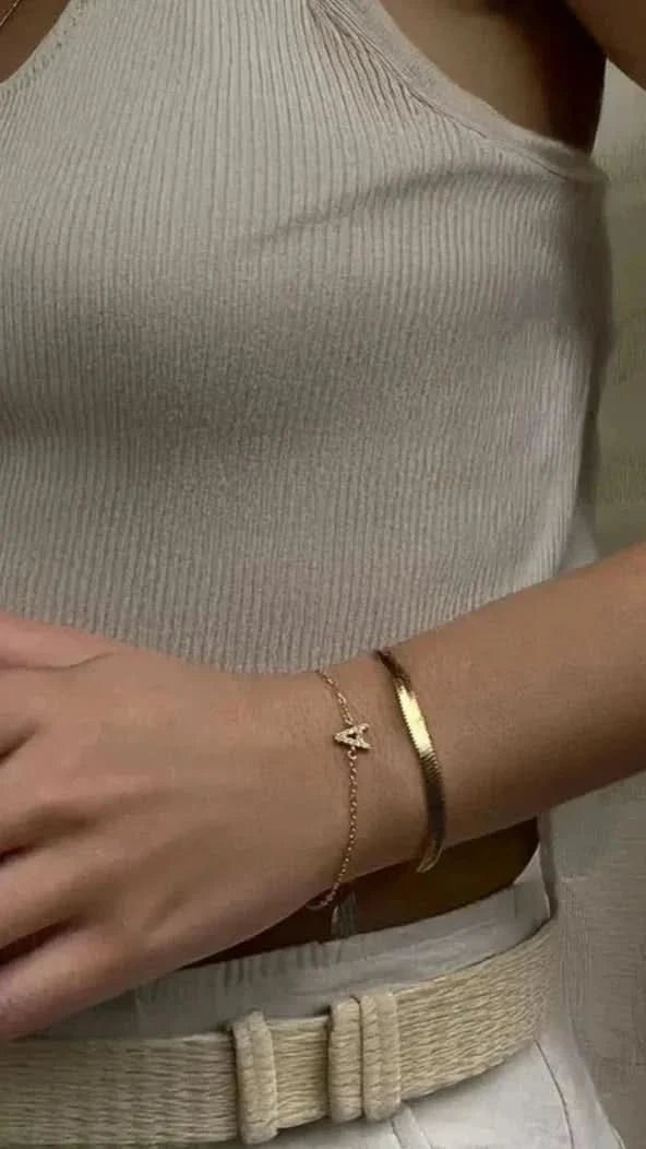 Golden Lyra Bracelet - AYUNA