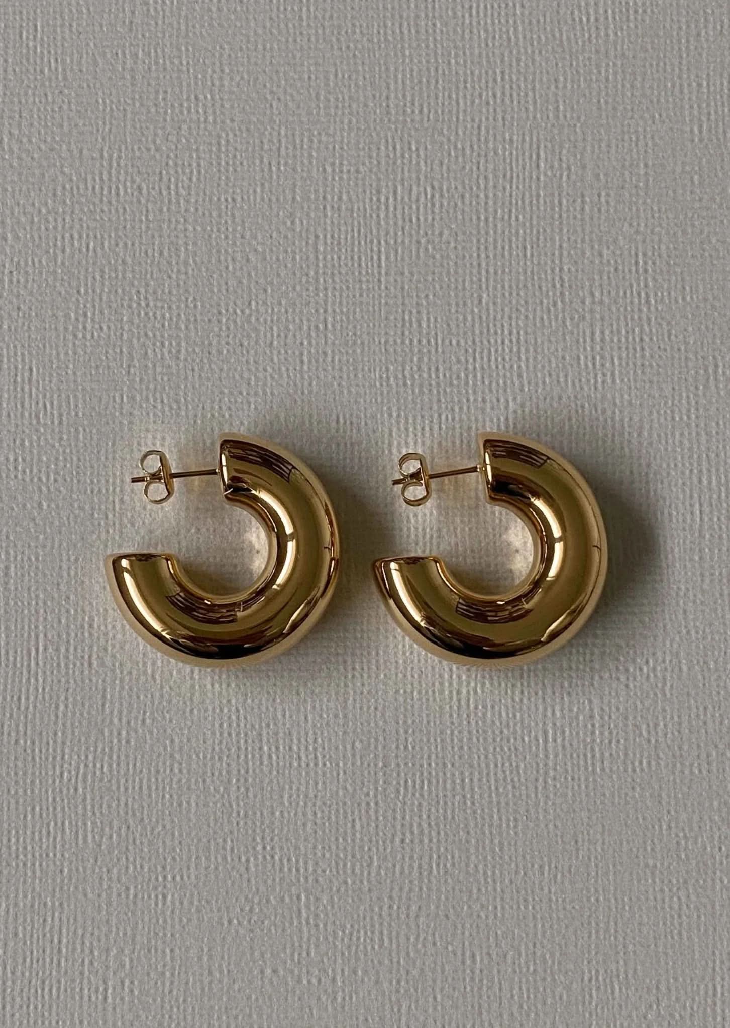 Harpar Hoops - Gold - AYUNA