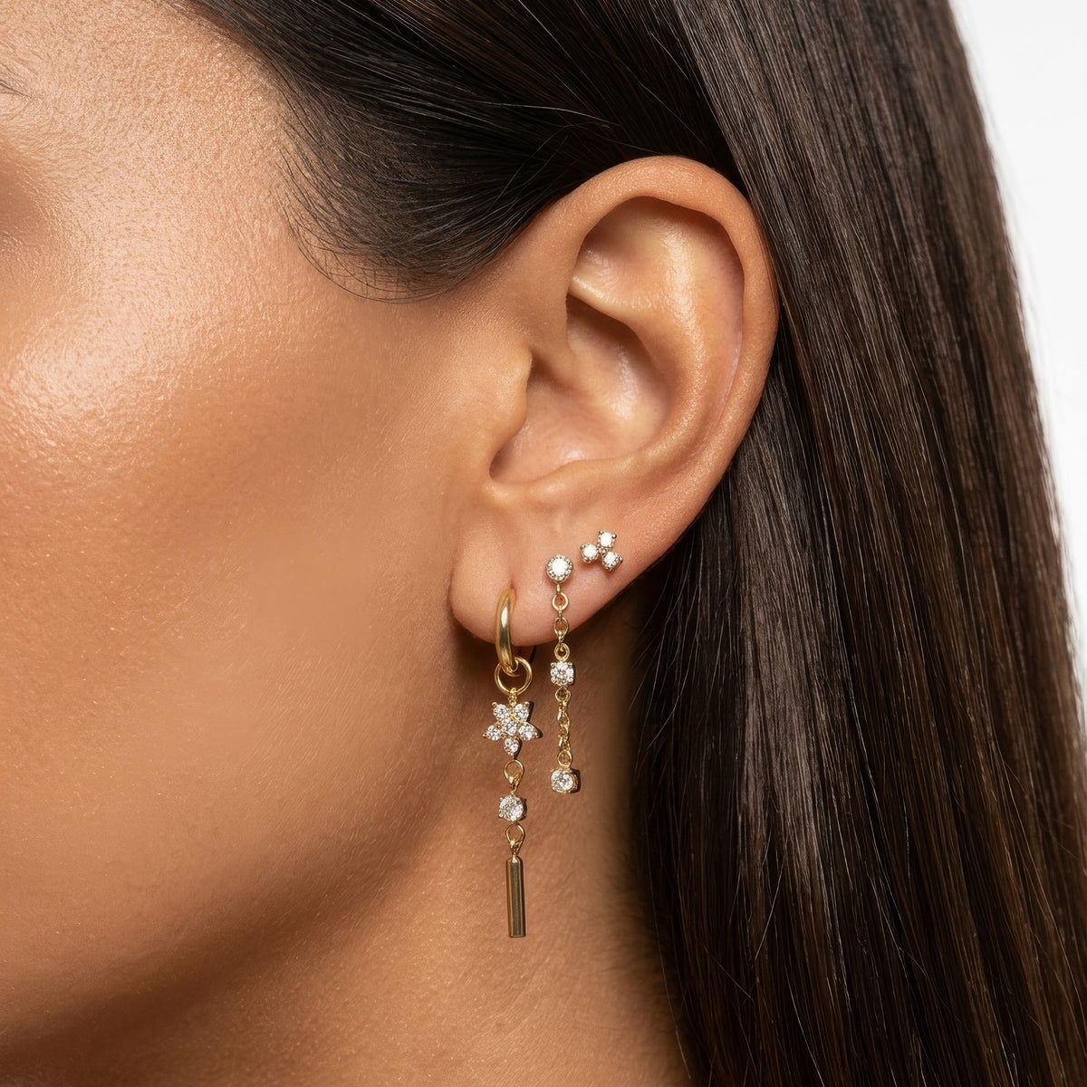 Frostflower Earrings