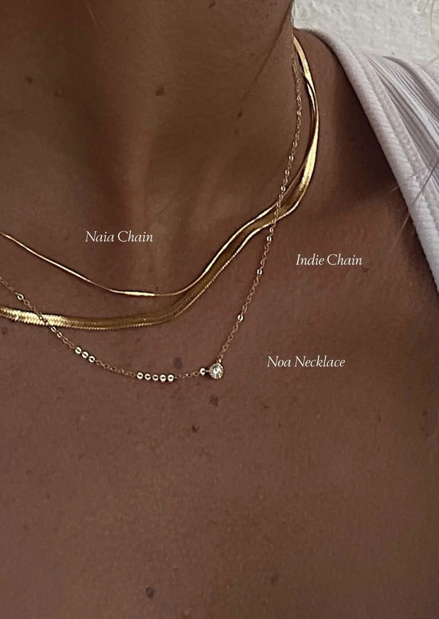 Indie Chain 3mm - Gold - AYUNA