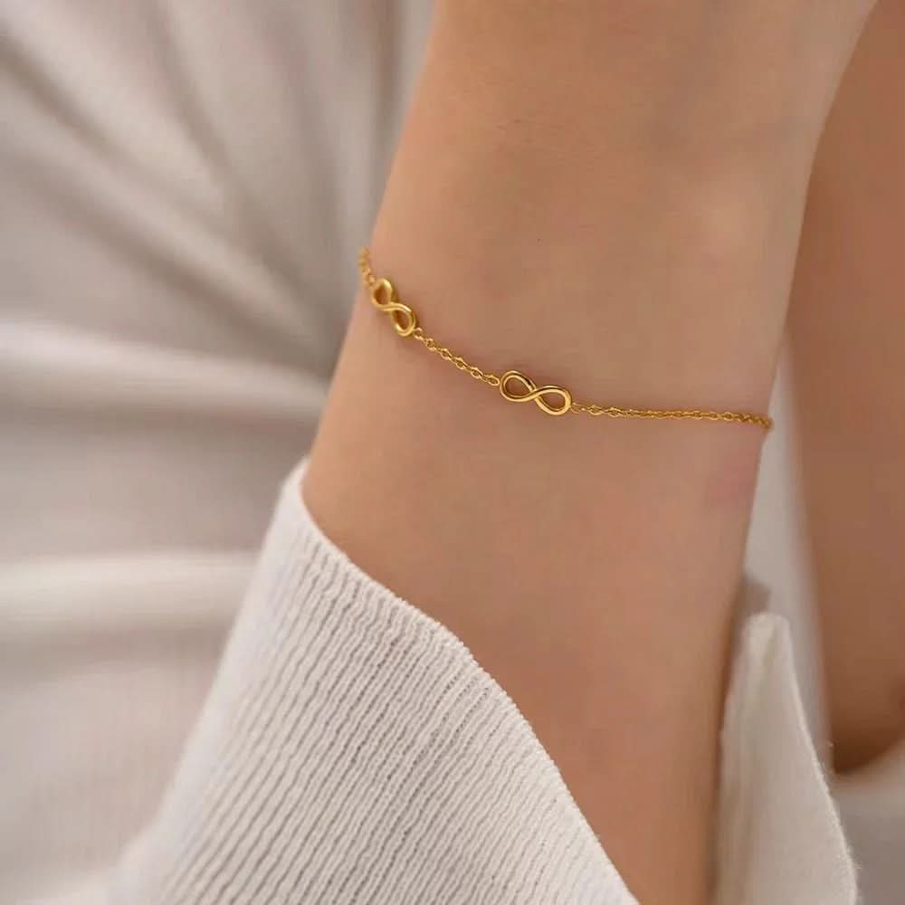 Infinity Sign Bracelet Anniversary Gift - AYUNA