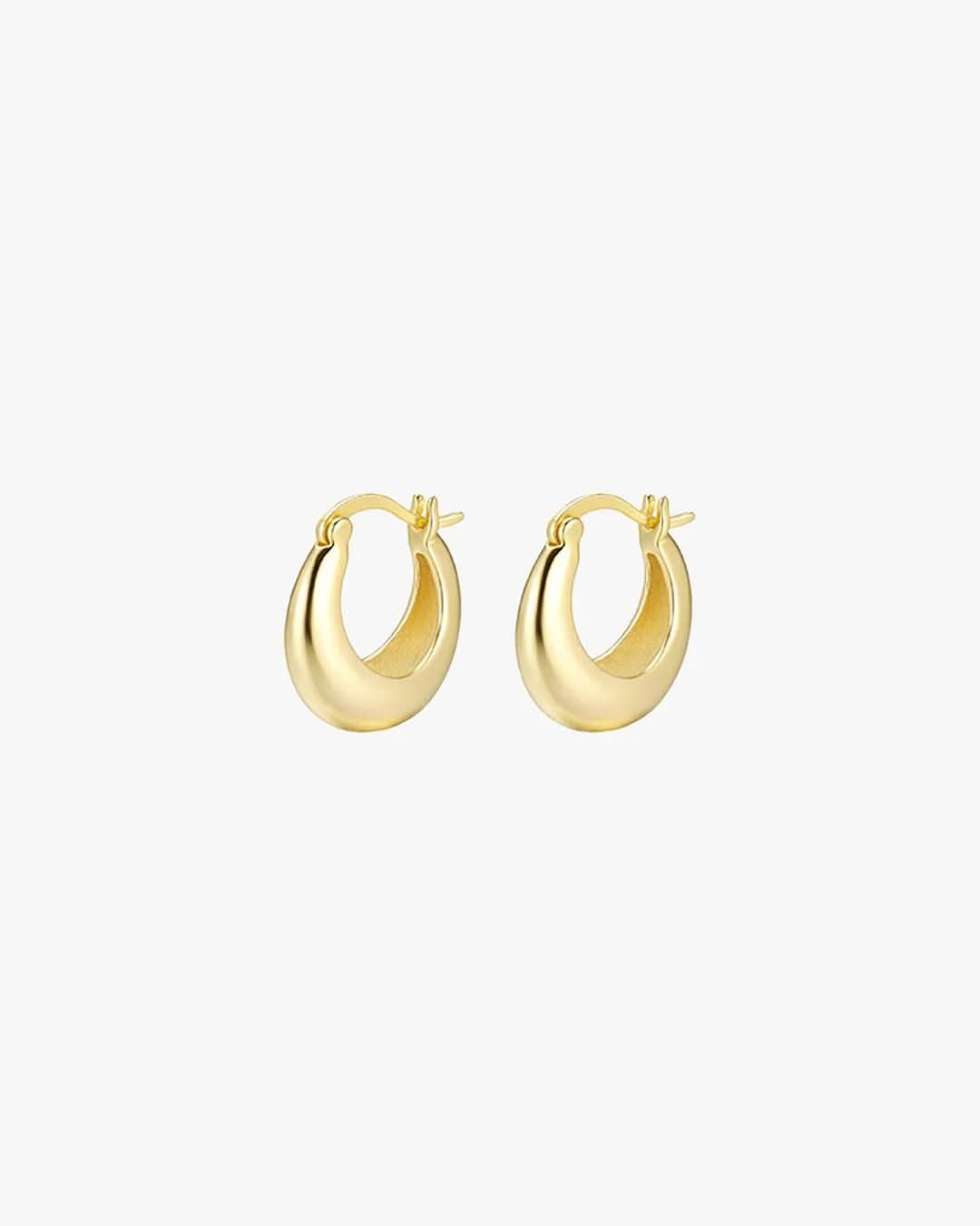 Madison Hoops - Gold - AYUNA