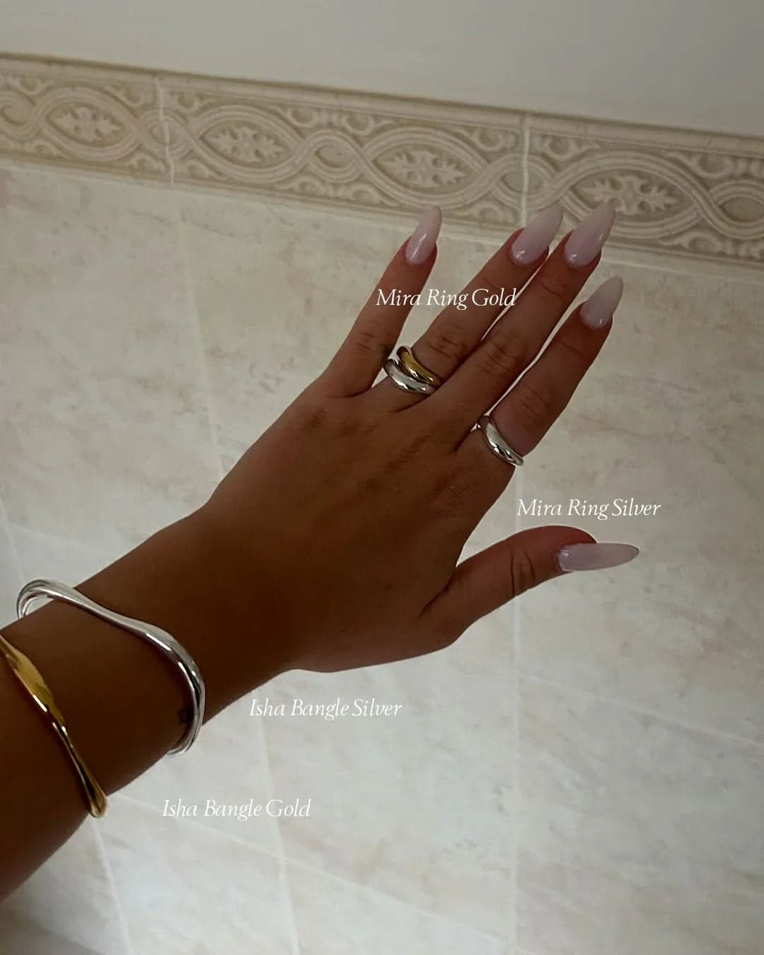 Mira Ring - Silver - AYUNA