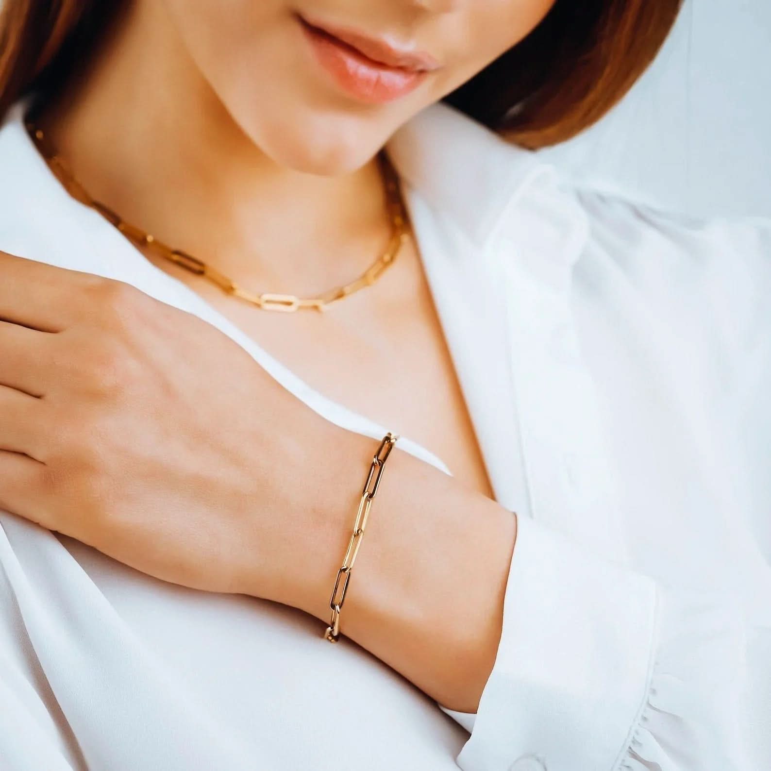 Paperclip Necklace - AYUNA