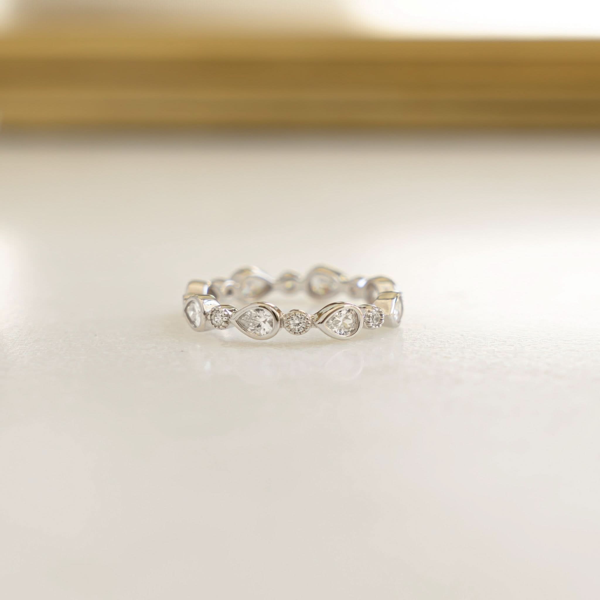 Pear Stacking Ring - AYUNA