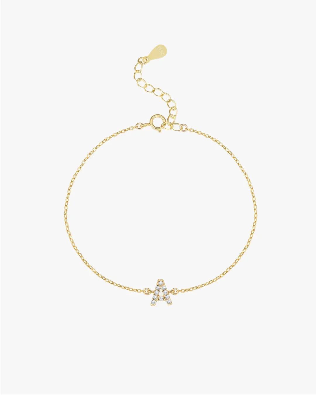 Raya Initial Bracelet 2.0 - AYUNA