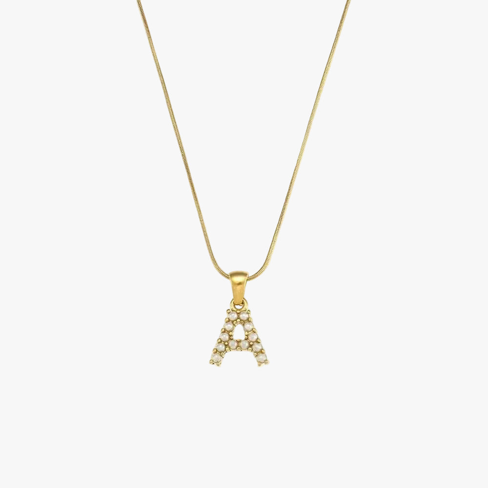 Raya Initial Necklace 2.0 - AYUNA