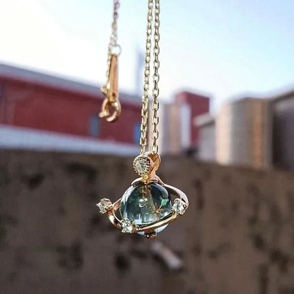 Saturn Planet Necklace - AYUNA