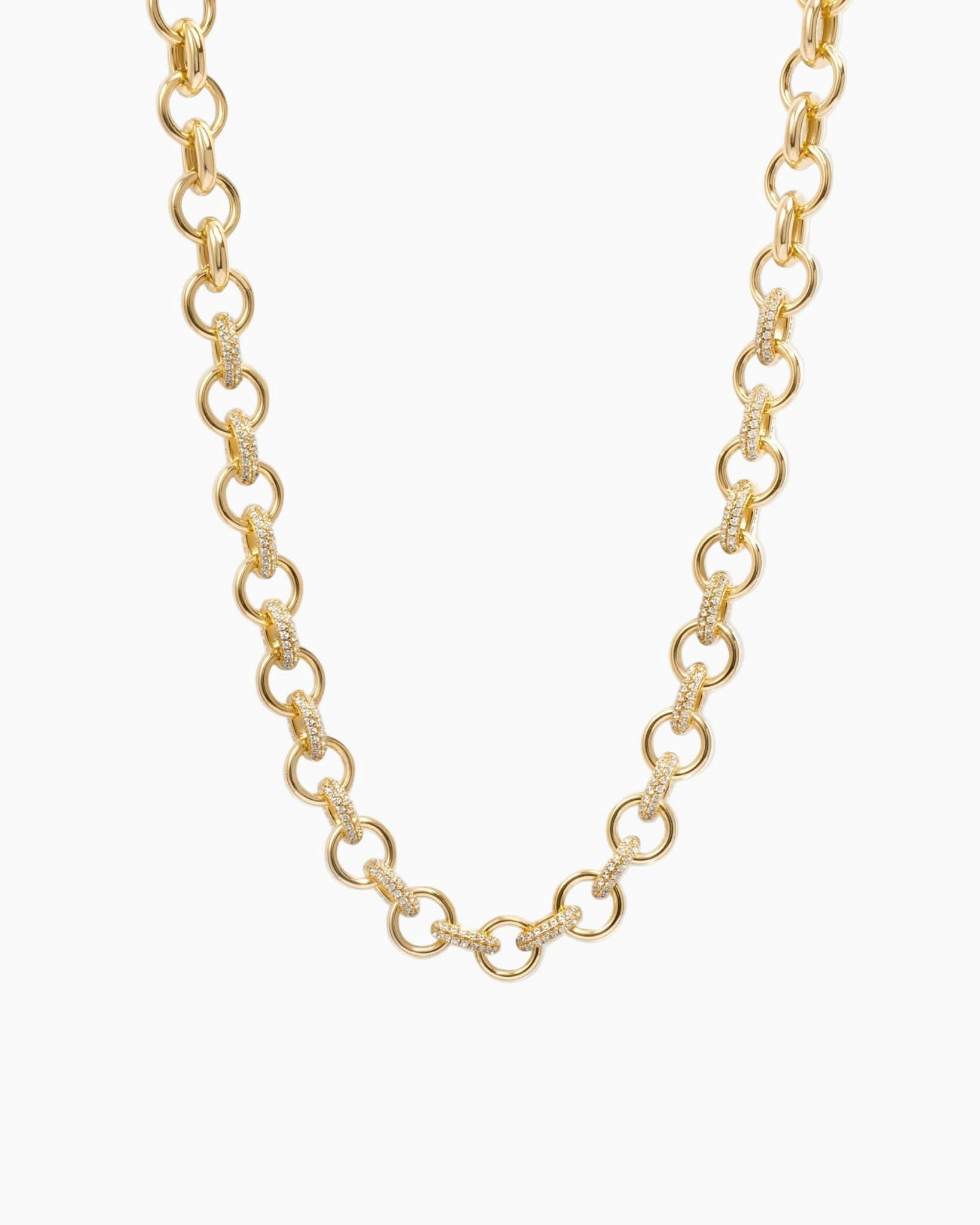 Statement Pavé Necklace - AYUNA