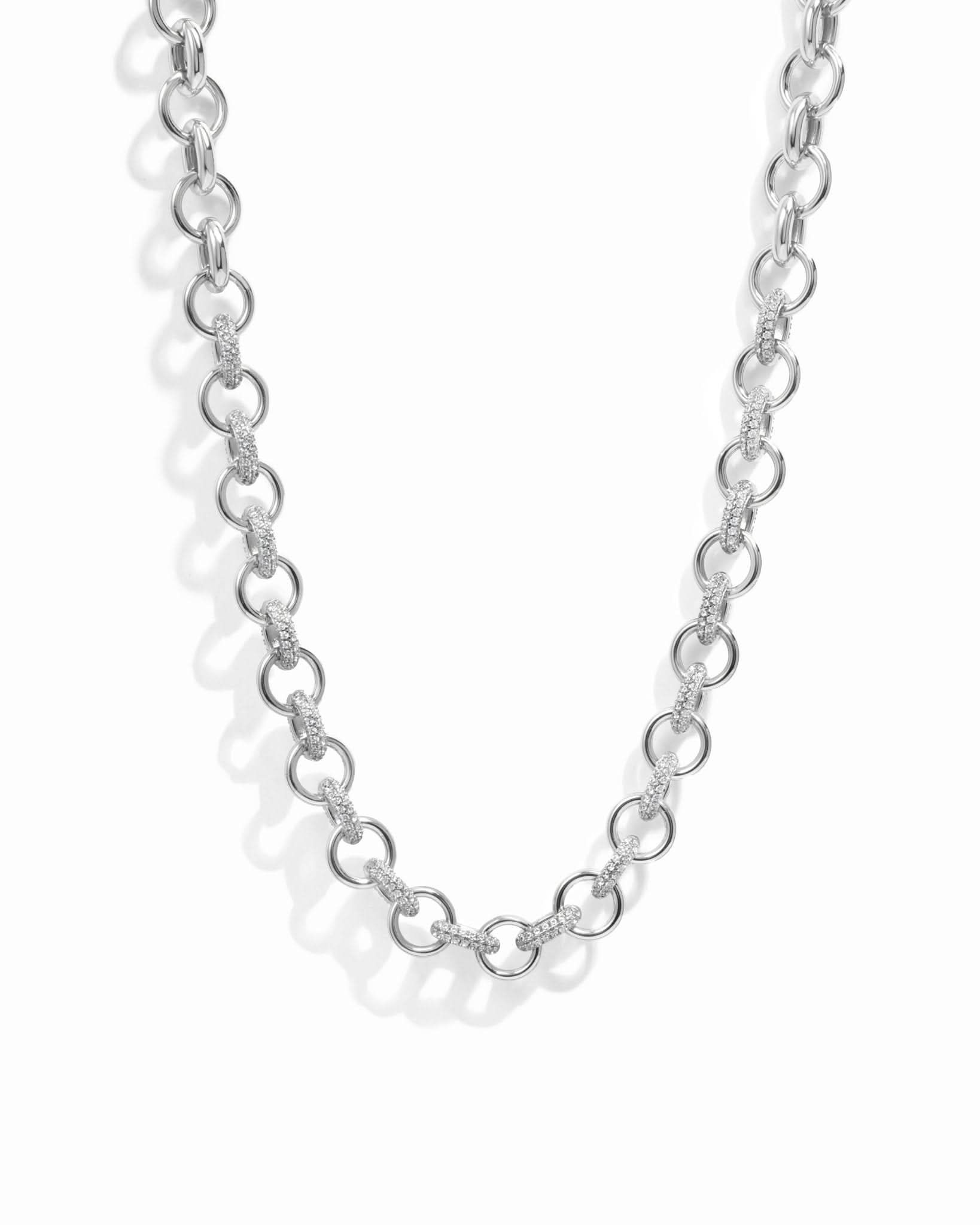 Statement Pavé Necklace - AYUNA