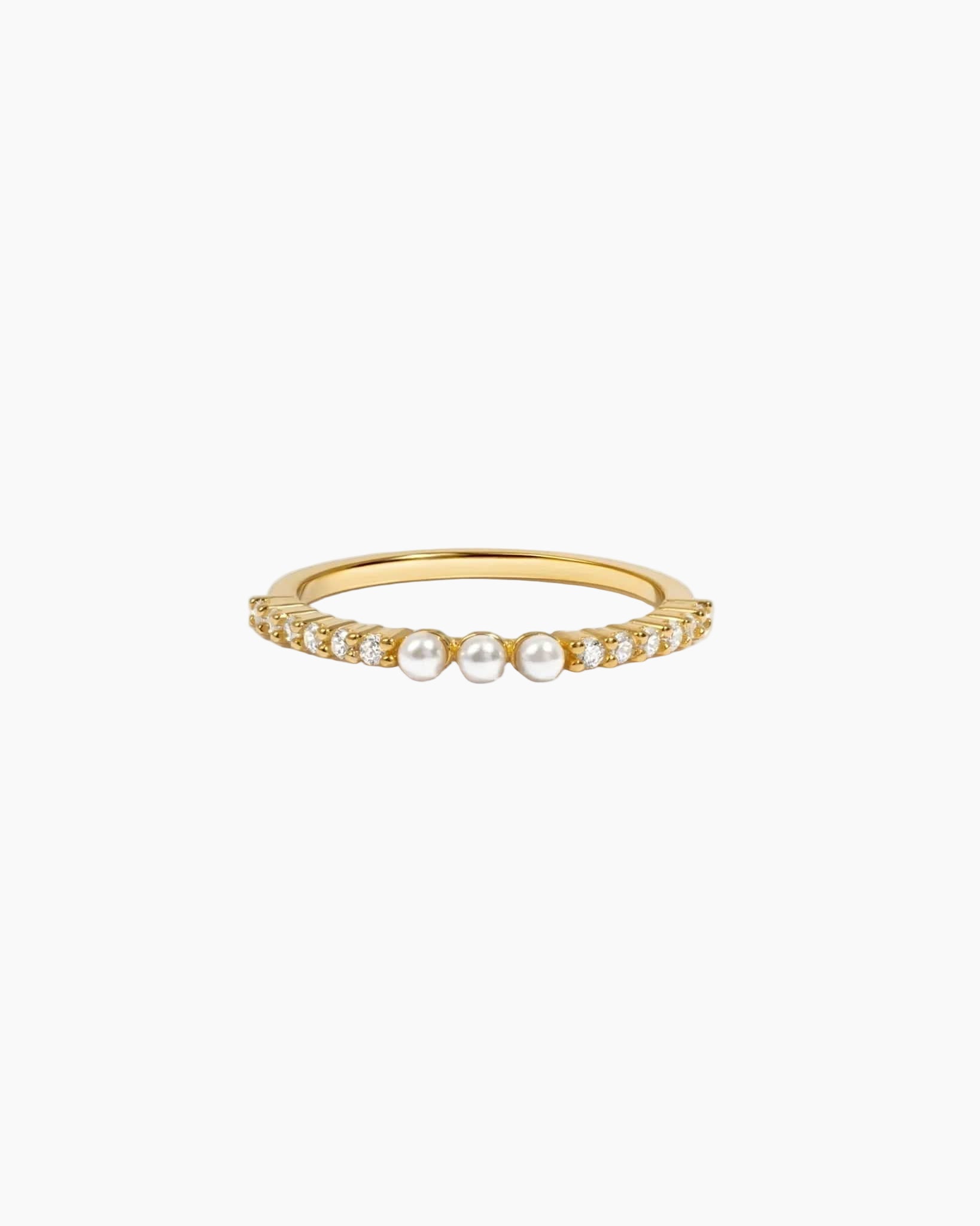Three Pearl Ring - AYUNA