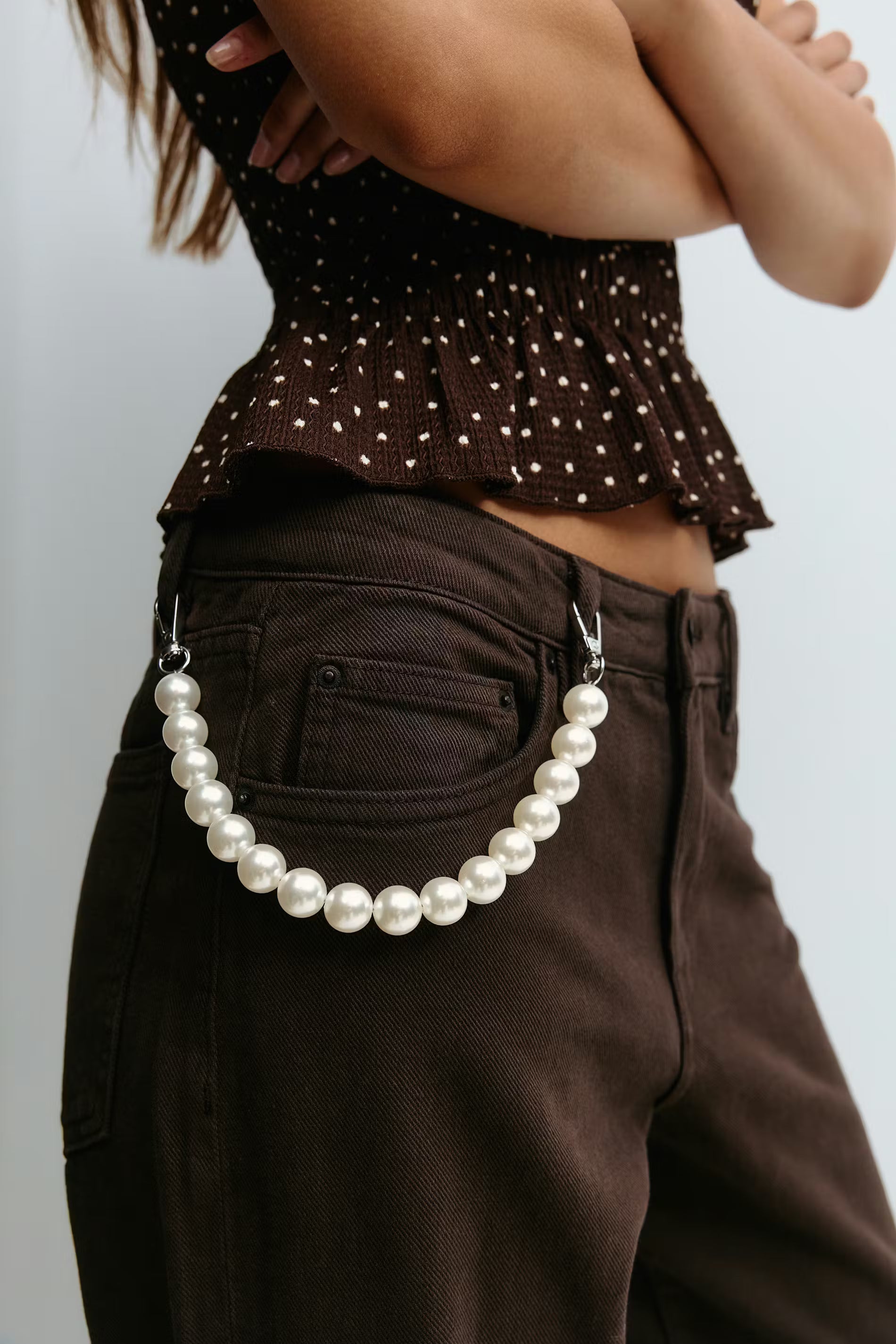 Pearl Bag Charm