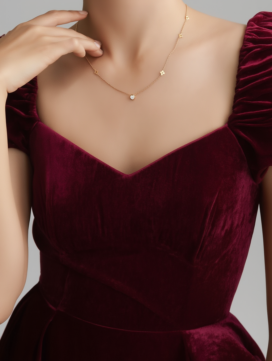 Carrie Clover Necklace