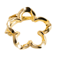 Claw Clip Blossom Gold