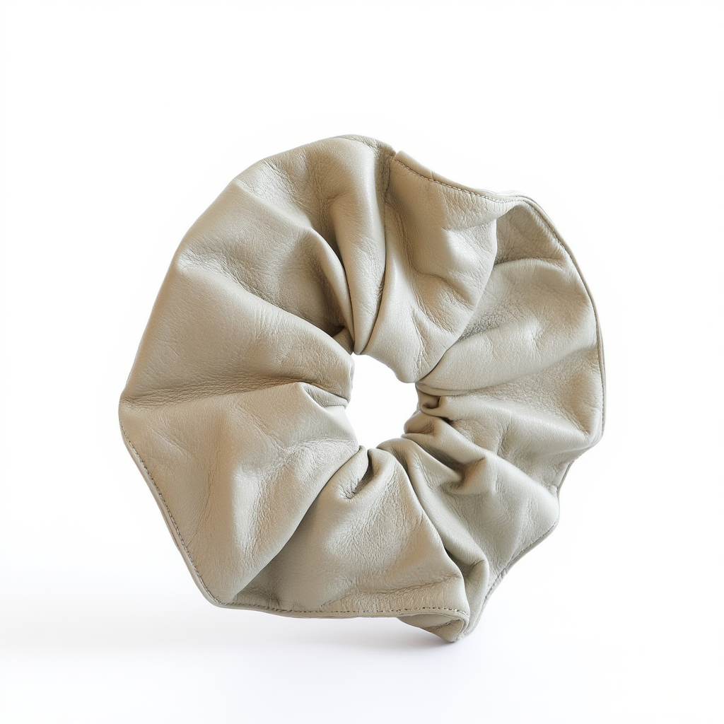 Scrunchie PU Offwhite