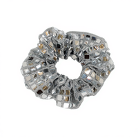 Scrunchie Disco Silver