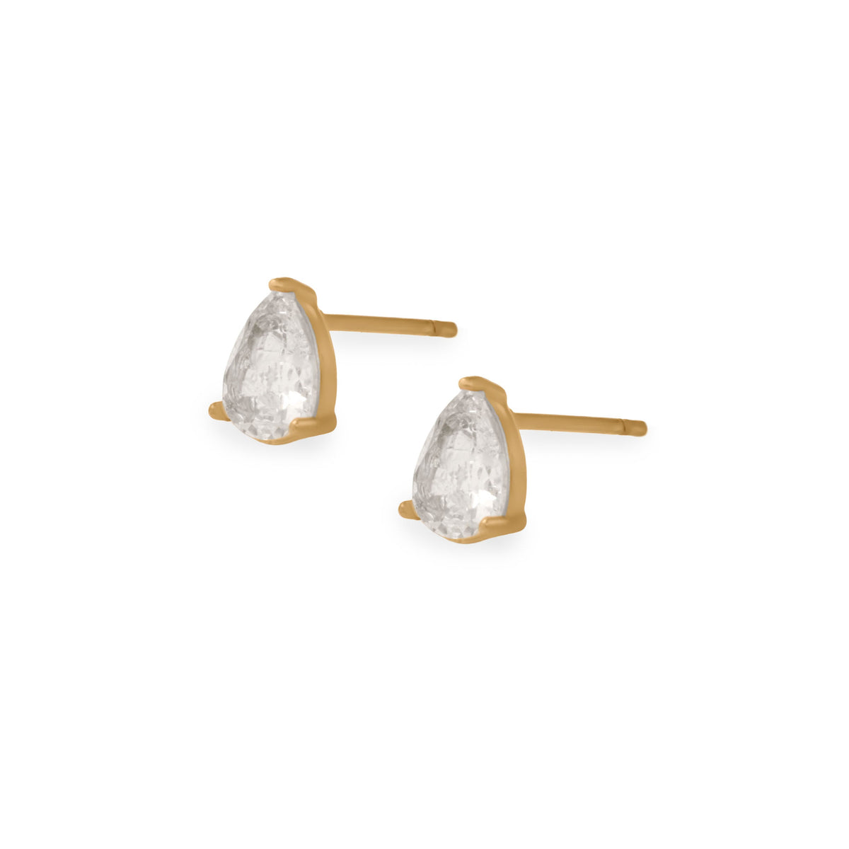 Pear Earrings 7 mm