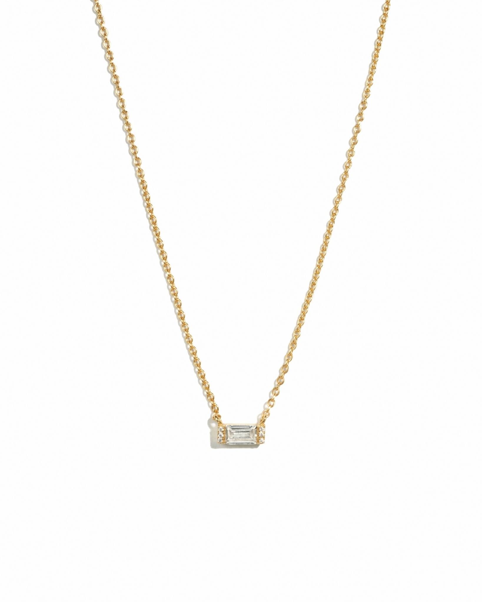 Baguette Necklace - AYUNA