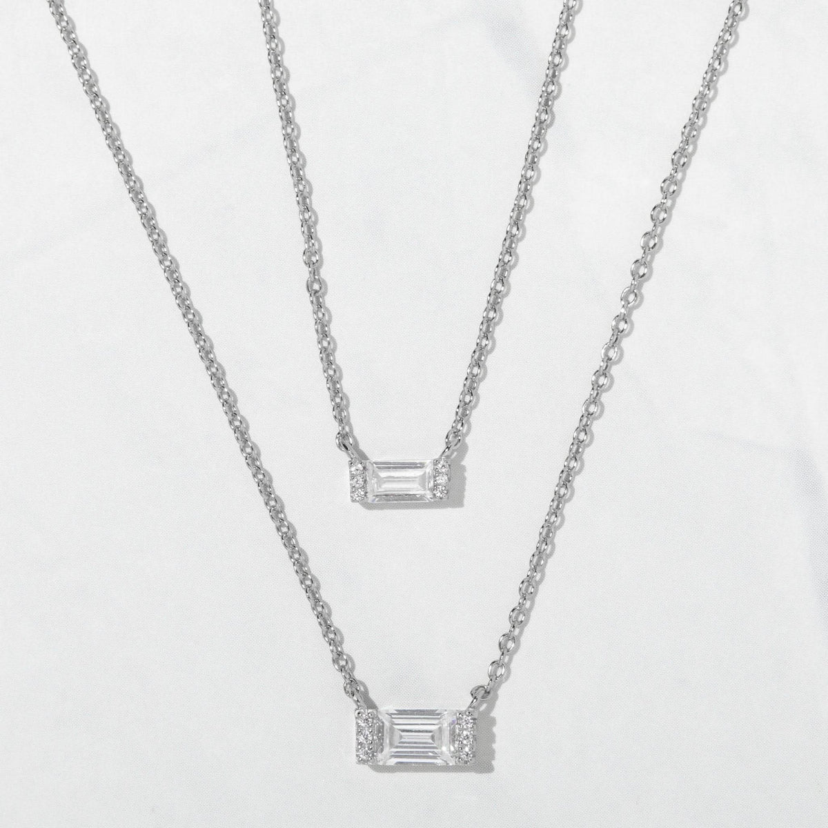 Baguette Necklace - AYUNA