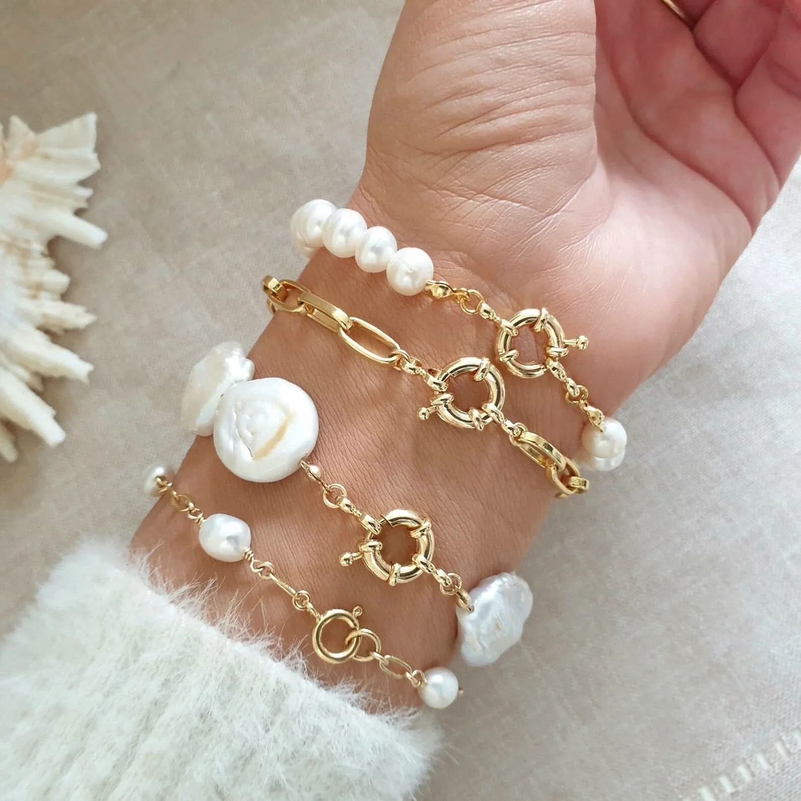Baroque Pearl Bracelet - AYUNA
