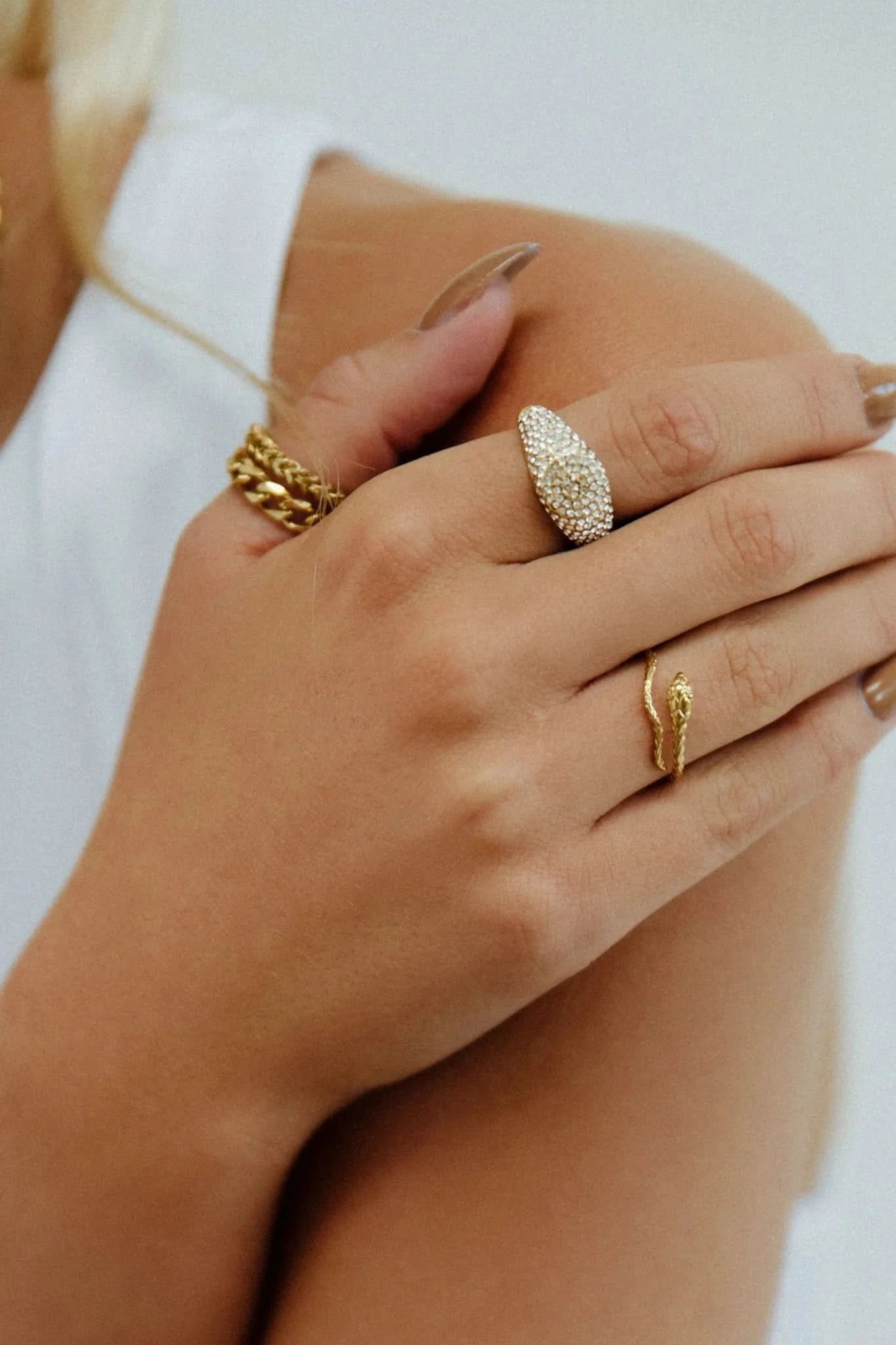 Chain Ring - Gold - AYUNA