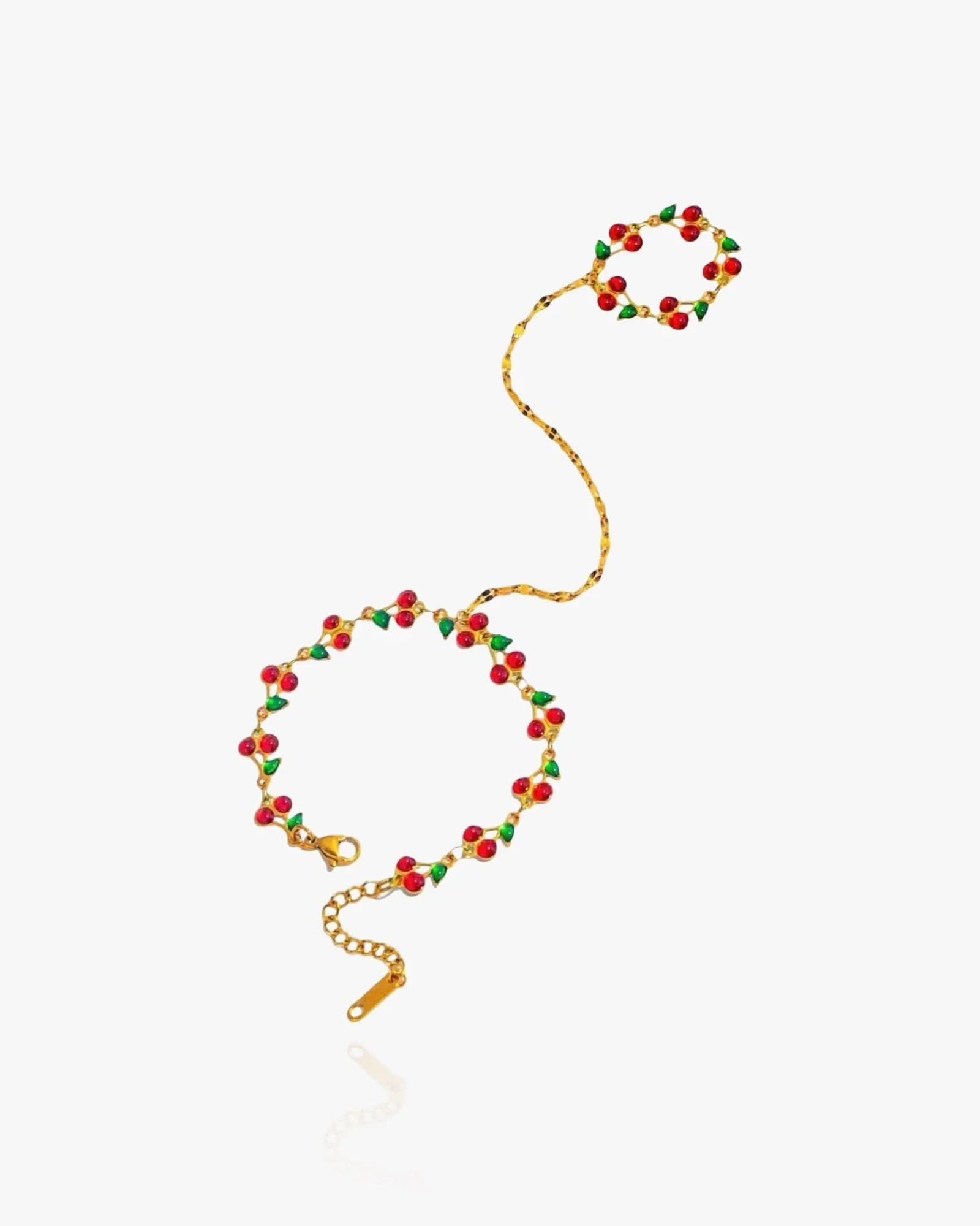 Cherry Hand Chain - AYUNA