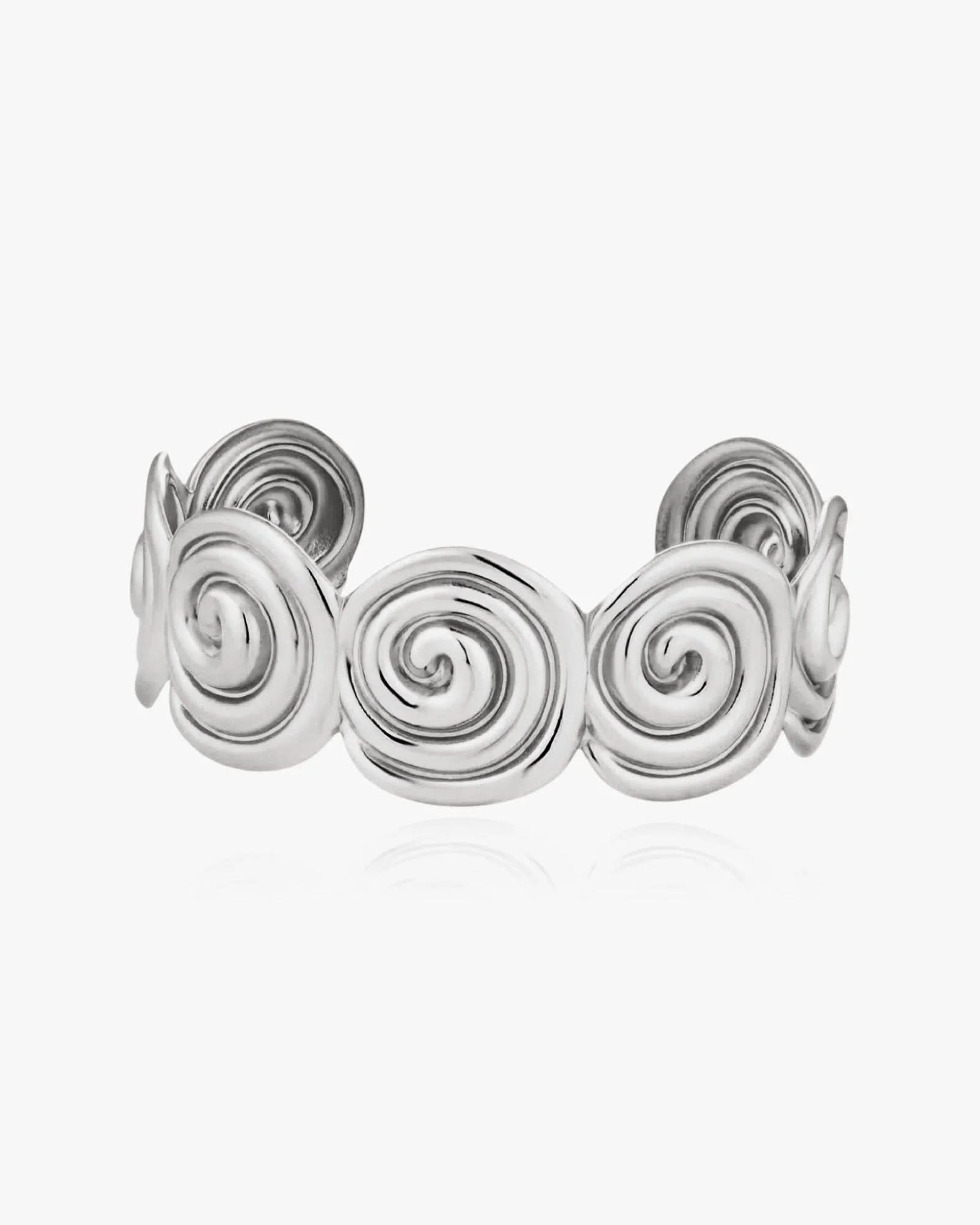 Chunky Spiral Wrap Bracelet - AYUNA