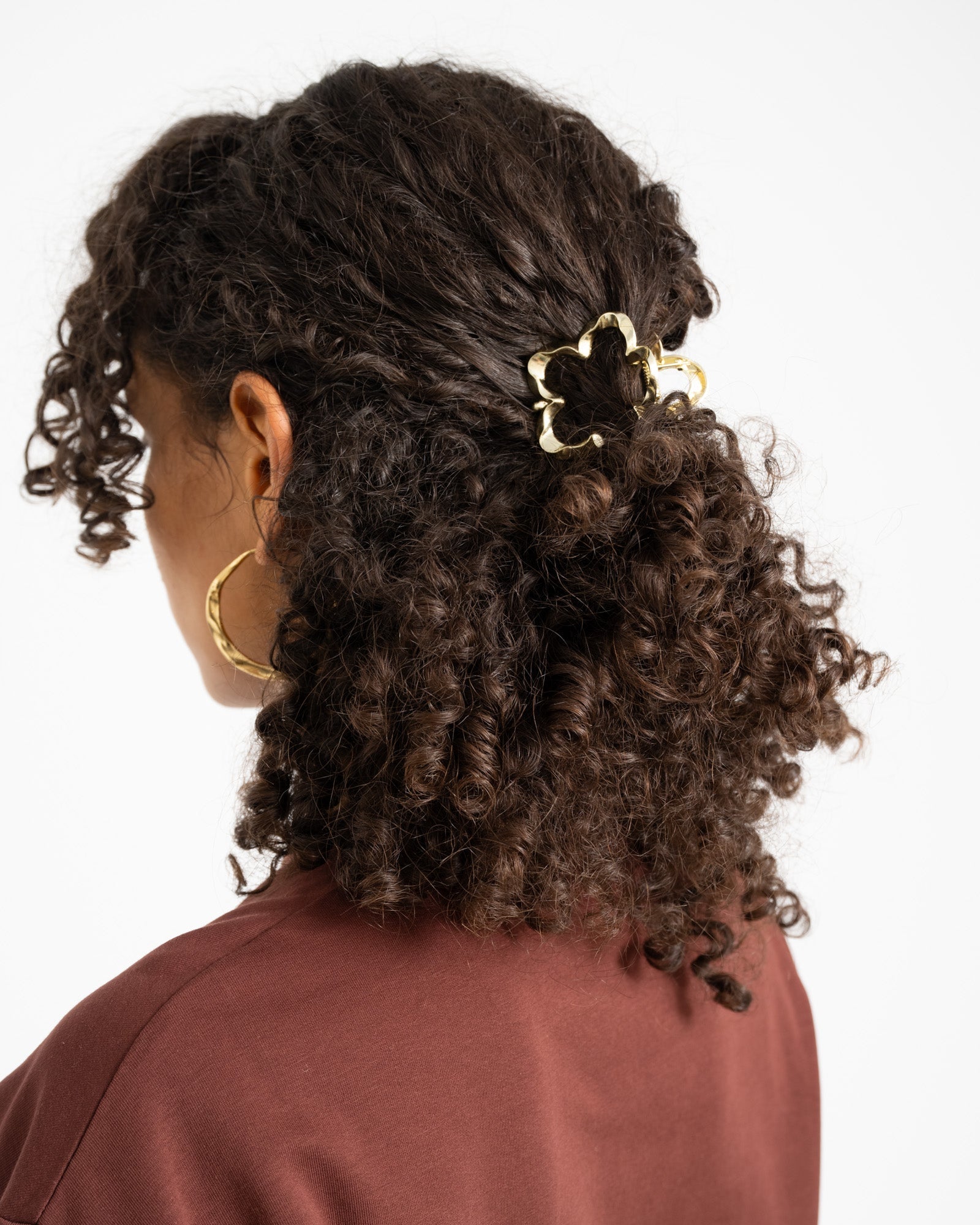 Claw Clip Blossom Gold