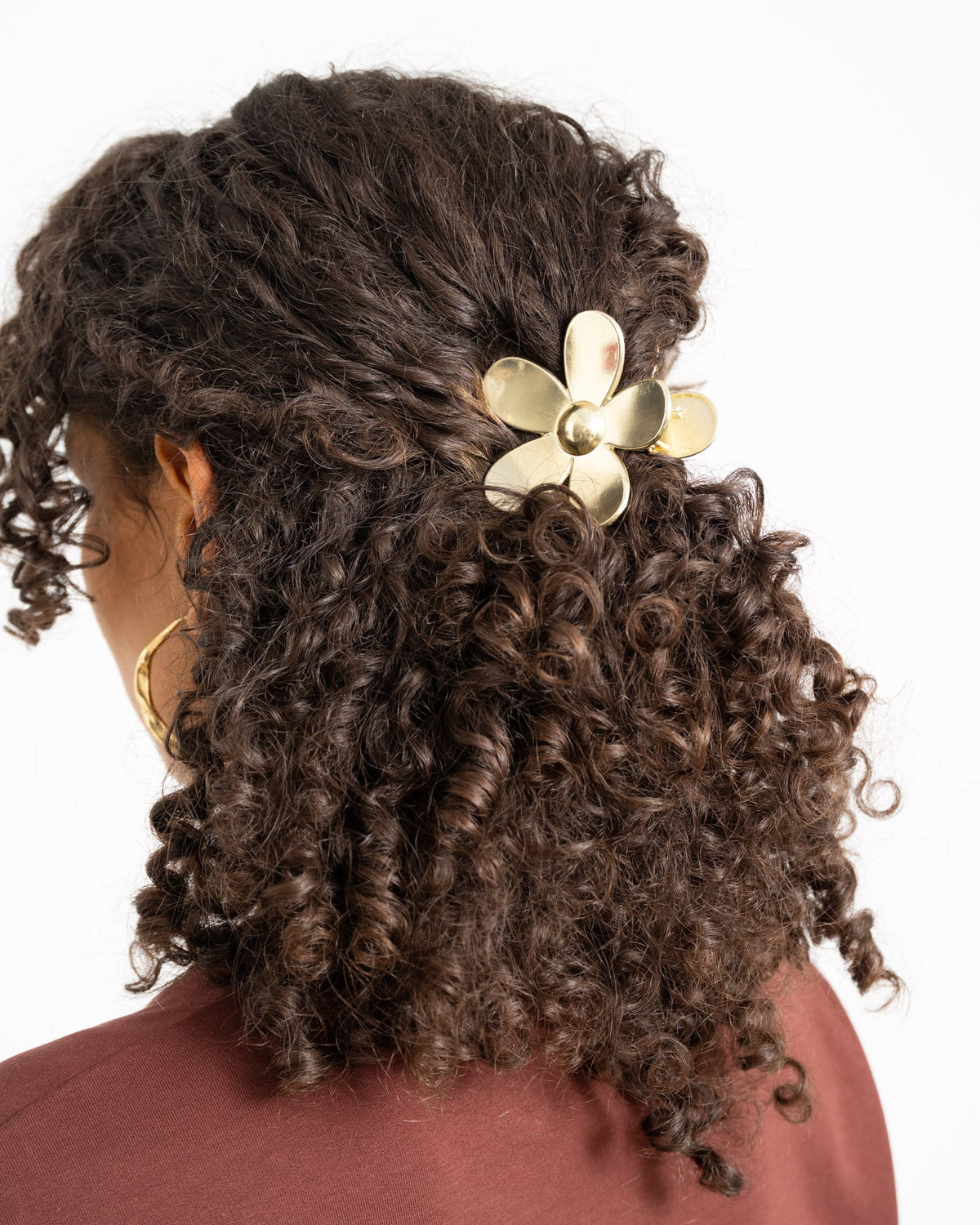 Claw Clip Daisy Gold
