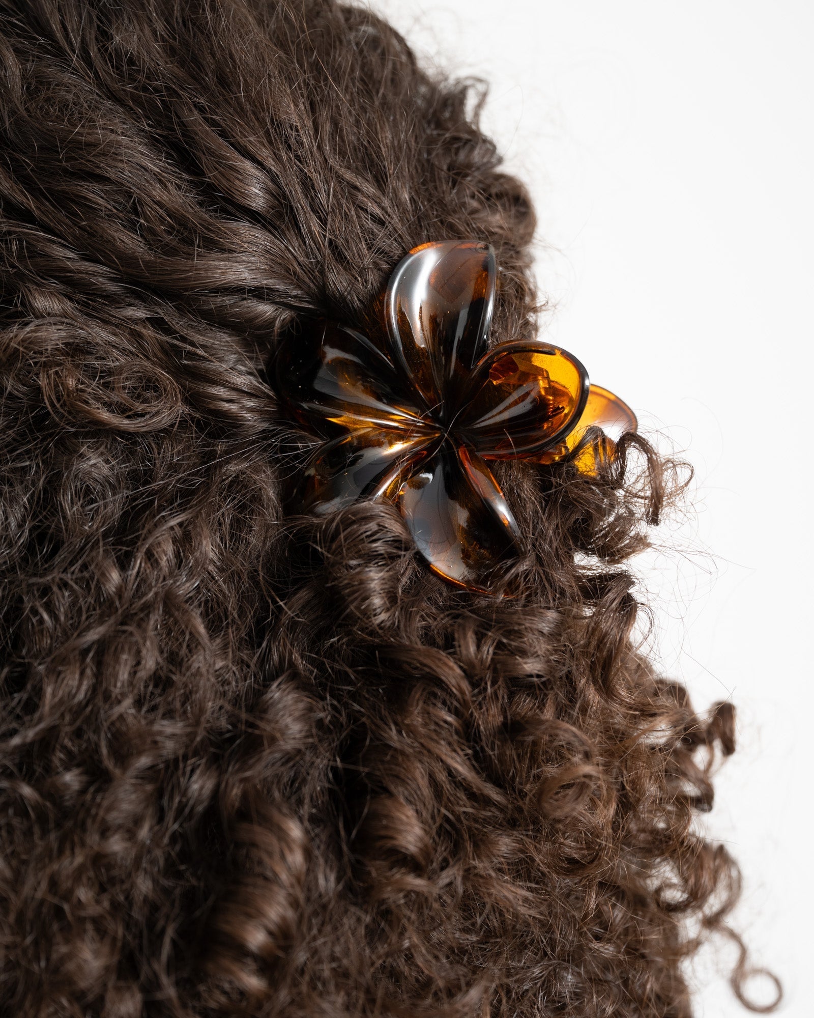 Claw Clip Flower Yellow