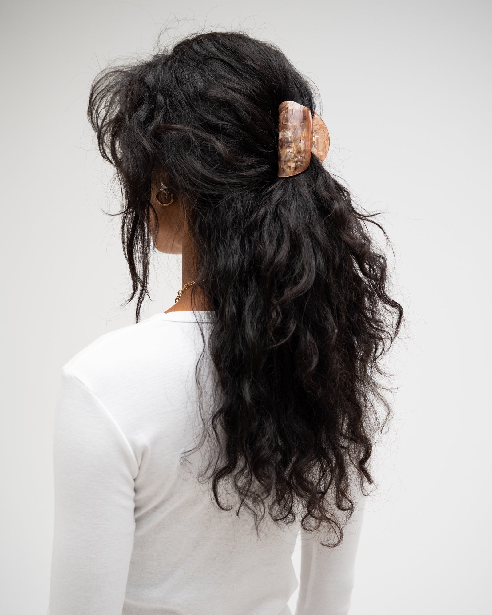 Claw Clip Moony Shine Grey