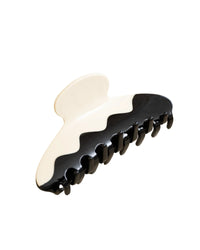 Claw Clip Swirly Duo Black