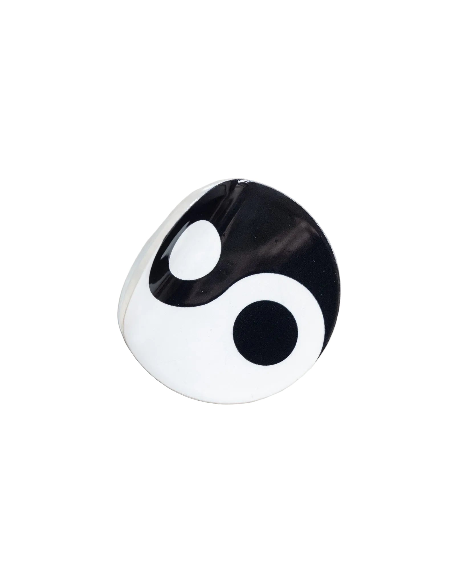 Claw Clip Yin Yang Roundy Black
